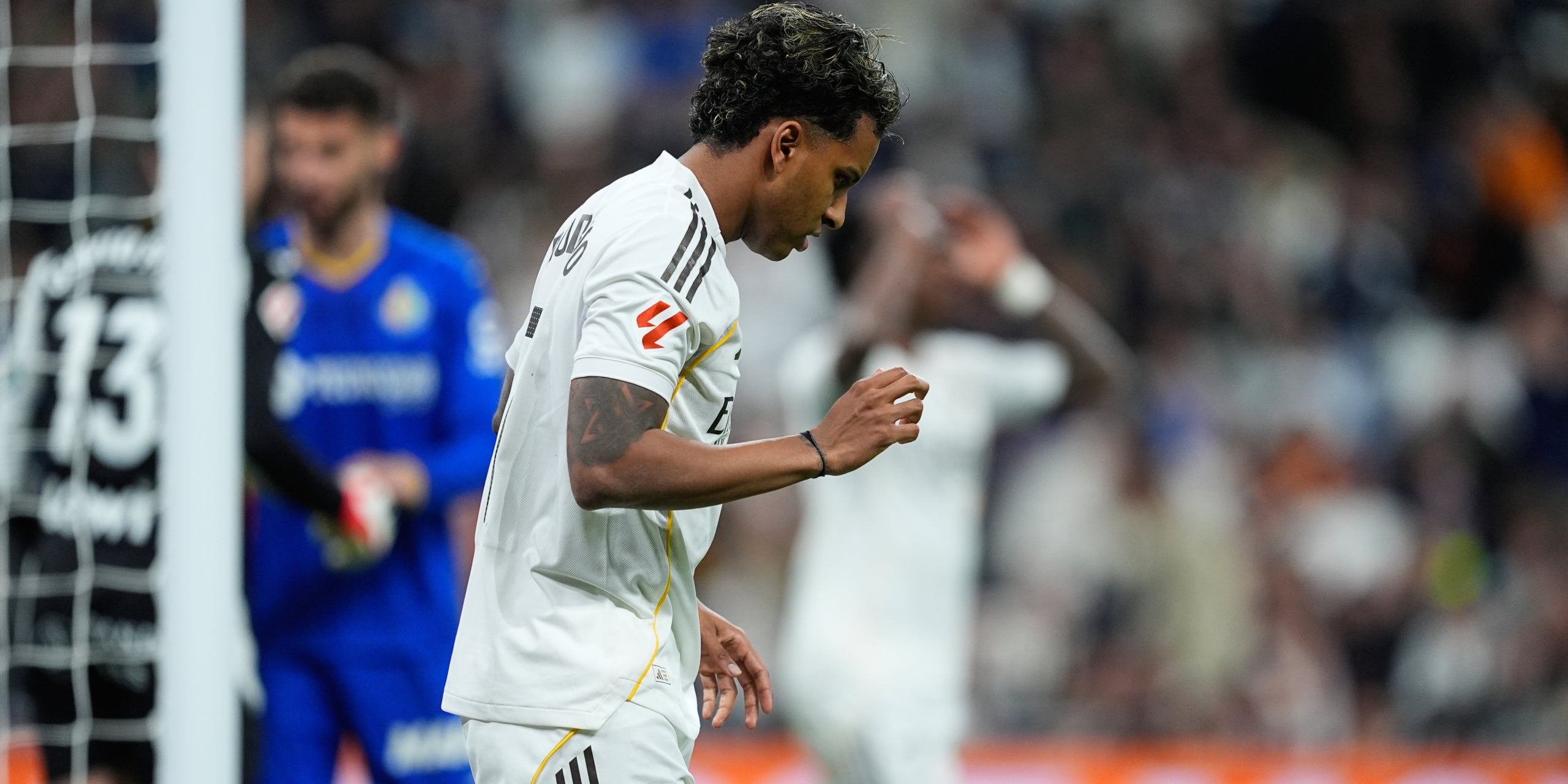 Rodrygo Goes, durant el Madrid-Getafe | Europa Press