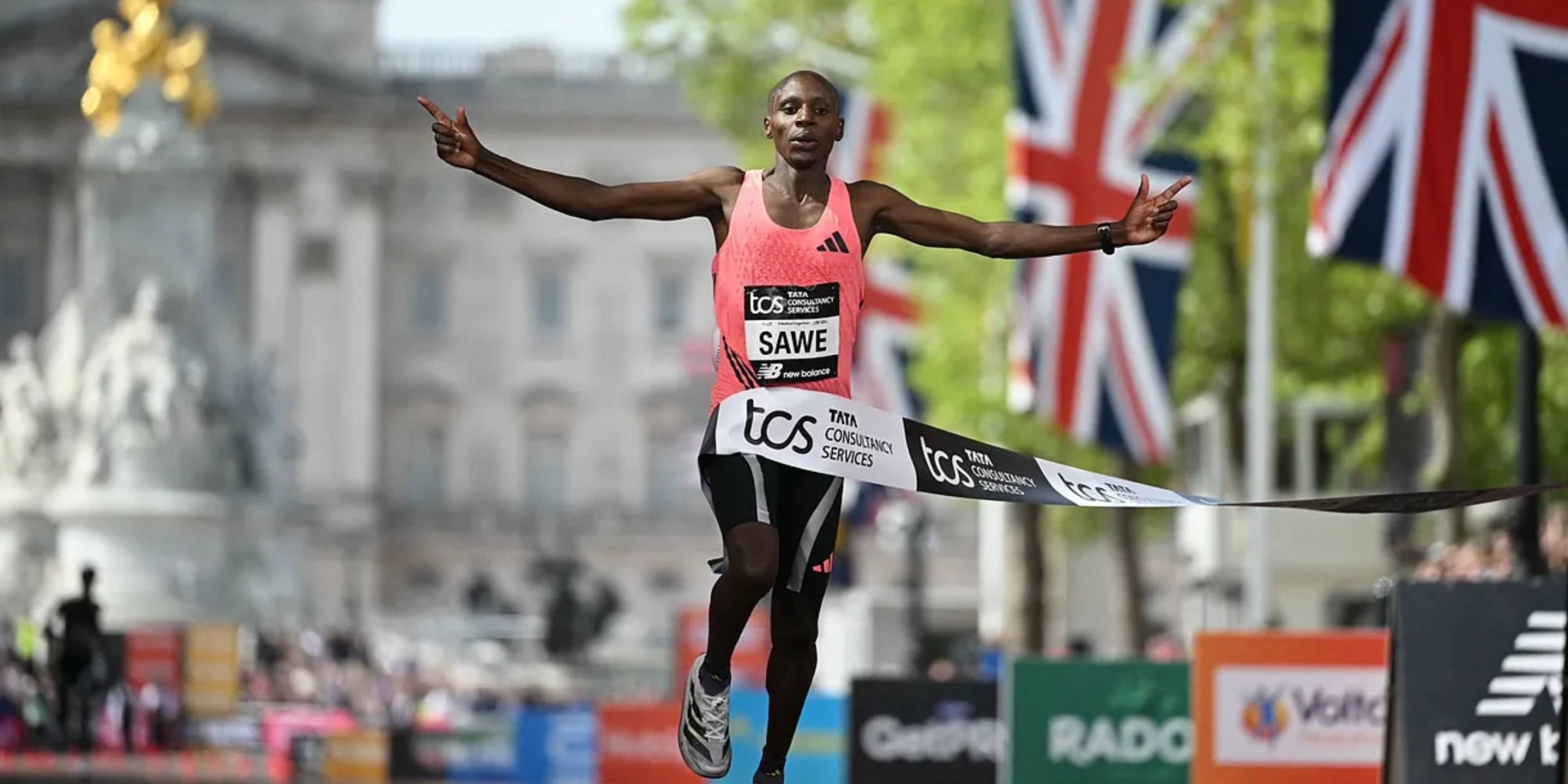 Sebastian Sawe, nou rècord mundial de Marató. | AFP