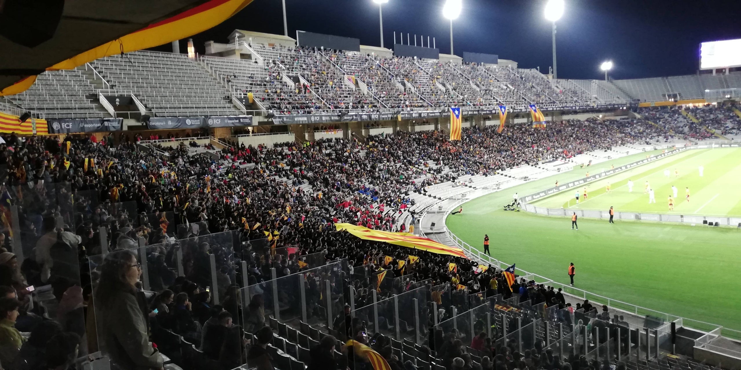 La Gran Companyia Catalana, durant el darrer partit de la selecció catalana | Wikimedia Commons