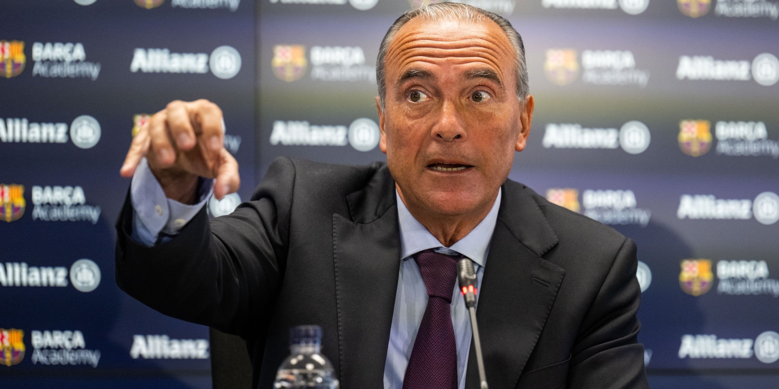 Rafa Yuste, durant una roda de premsa | Europa Press