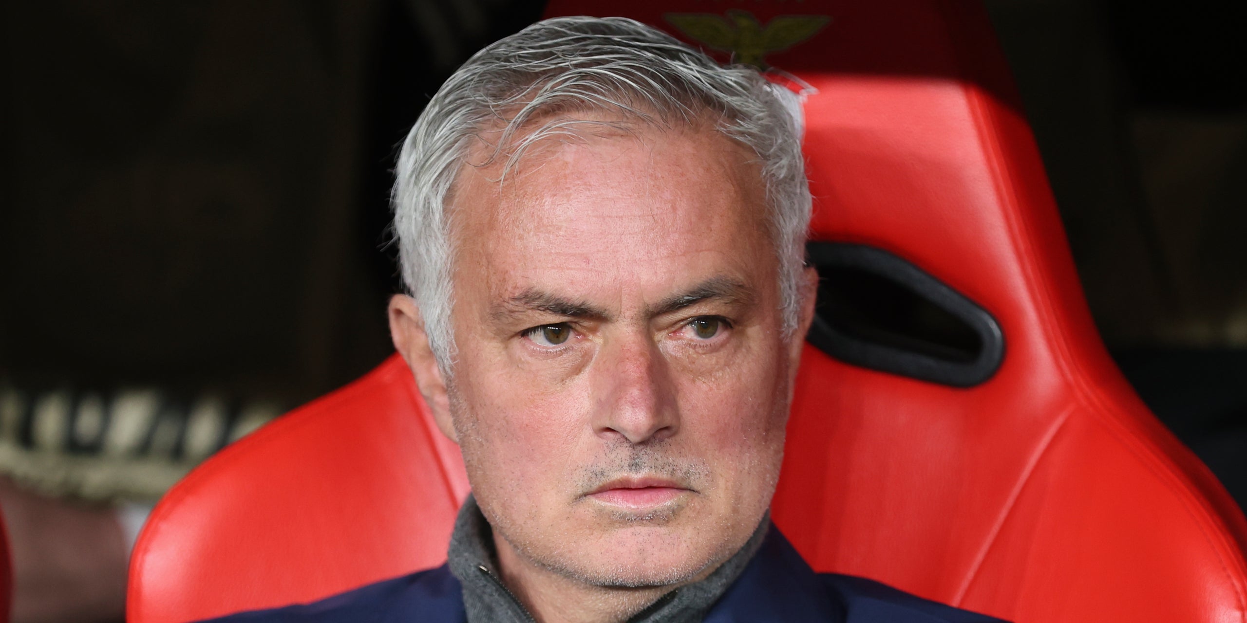 José Mourinho, durant el Benfica-Madrid de Champions | Europa Press