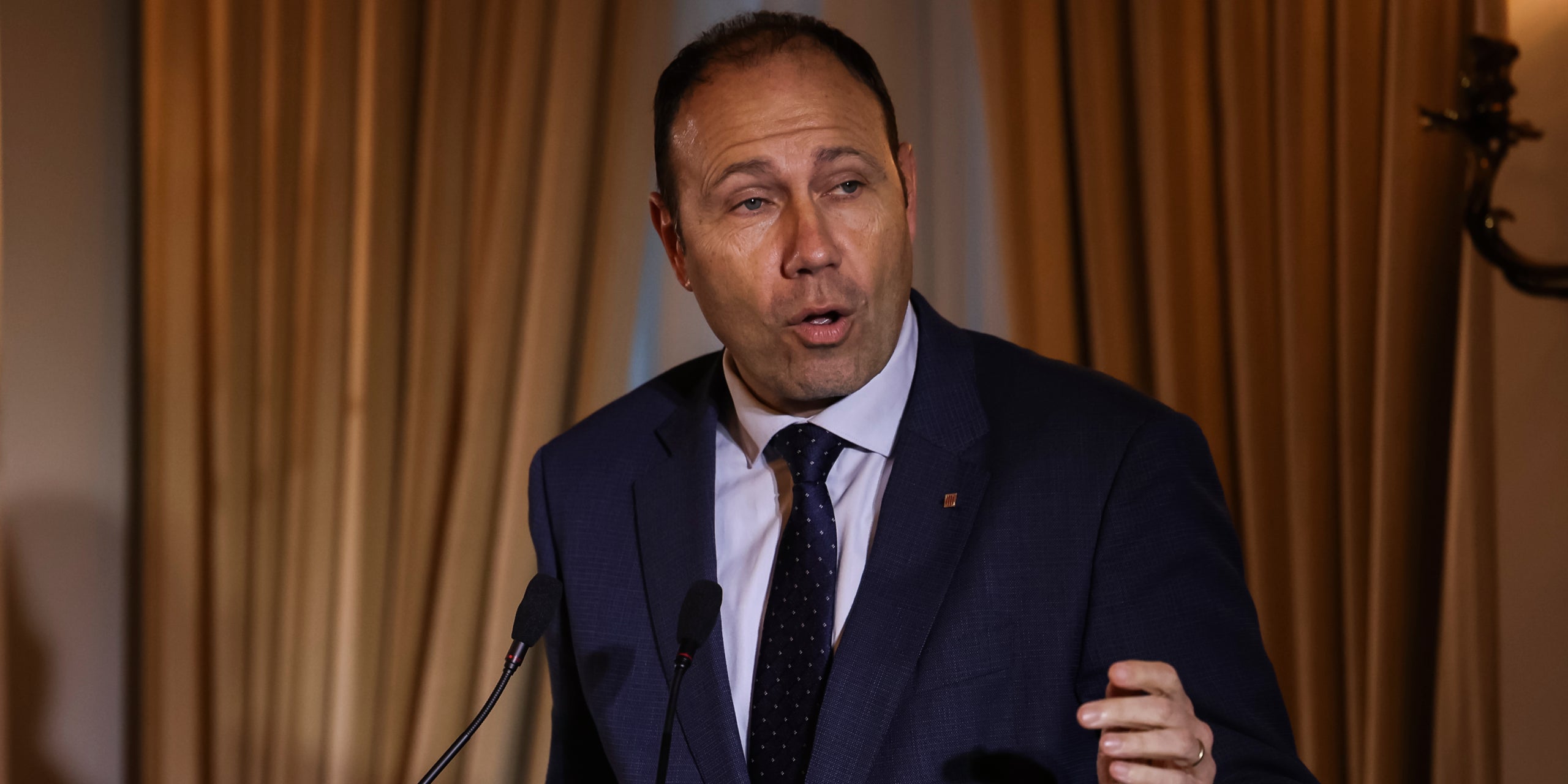 Berni Álvarez, conseller d'Esports | Europa Press