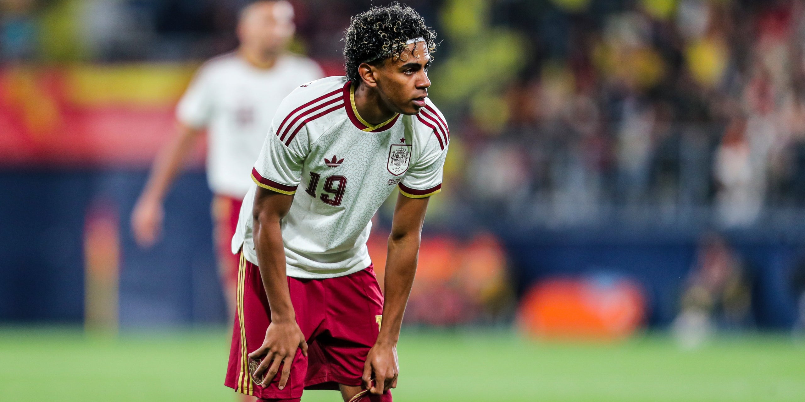 Lamine Yamal, durant un partit de la selecció espanyola | Europa Press