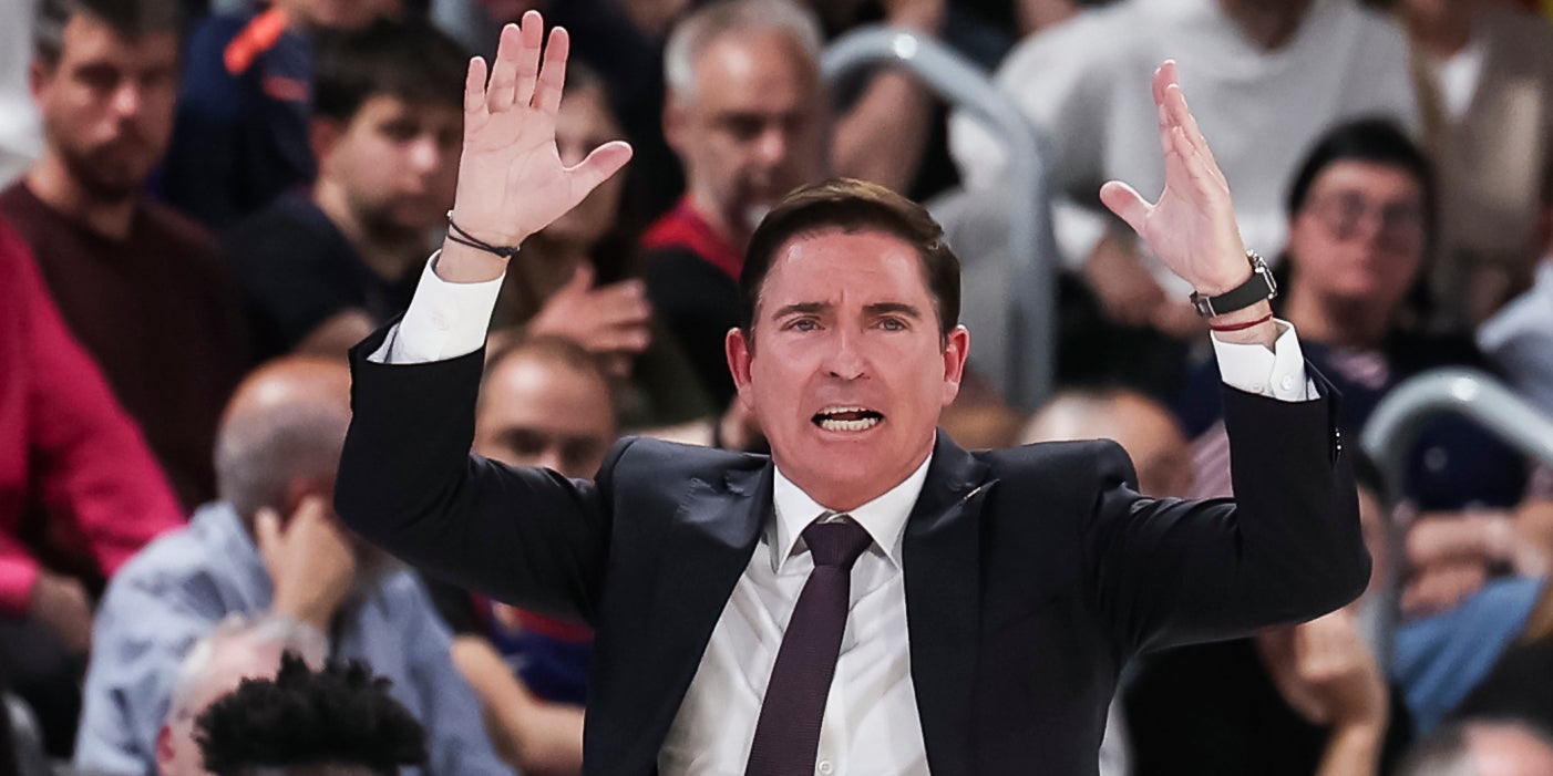 Xavi Pascual, durant un partit del Barça | Europa Press