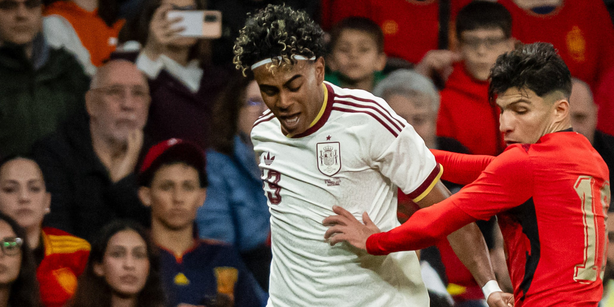 Lamine Yamal, durant l'Espanya-Egipte | Europa Press