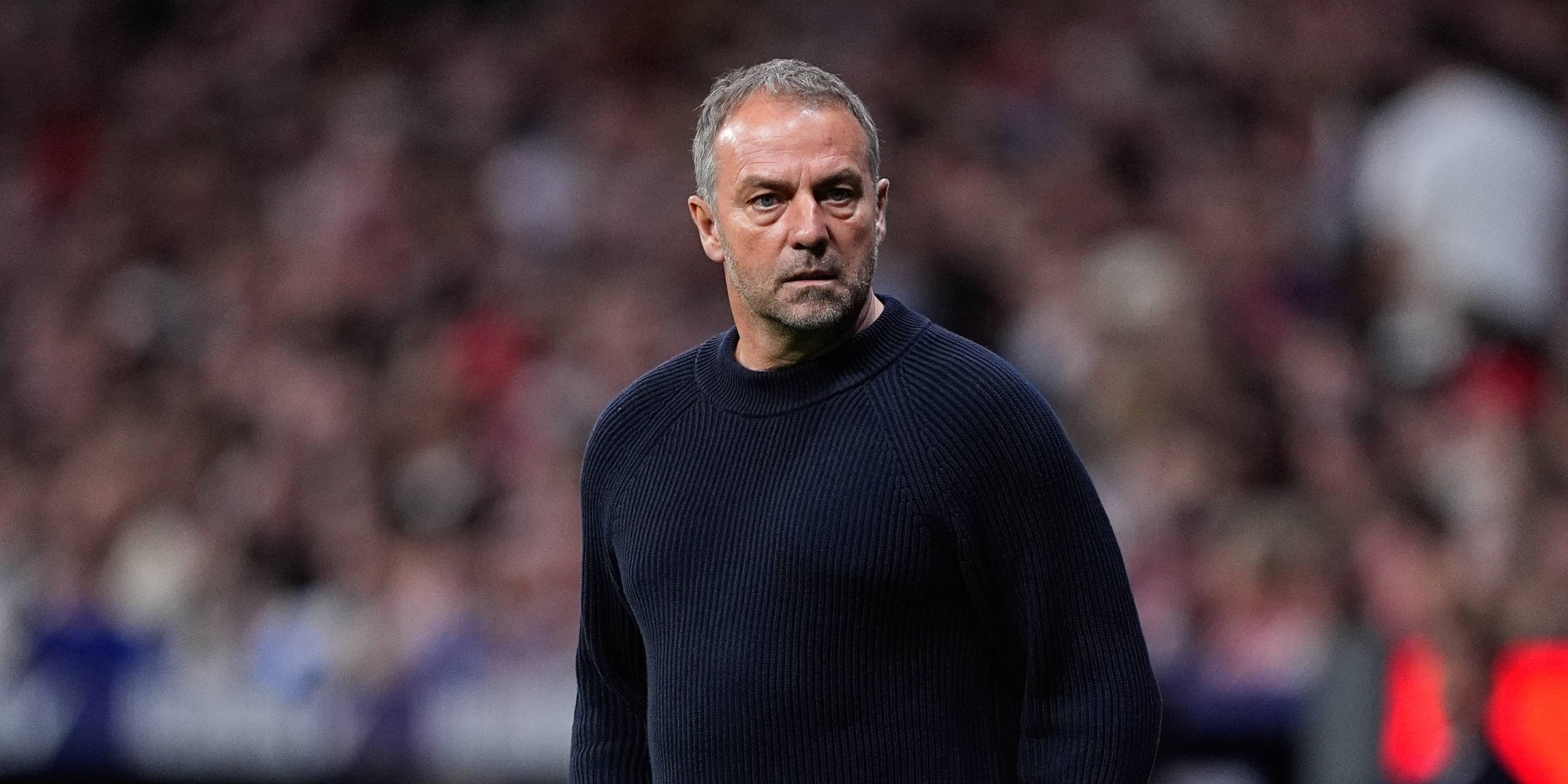 Hansi Flick, a la victòria al Metropolitano | Europa Press