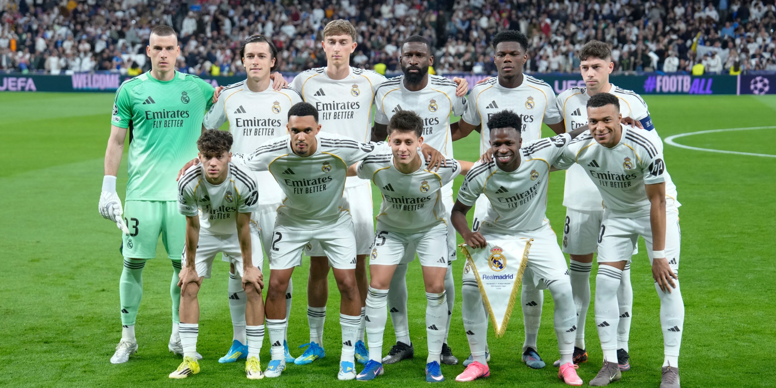 L'onze titular del Madrid en el partit contra el Bayern | Europa Press