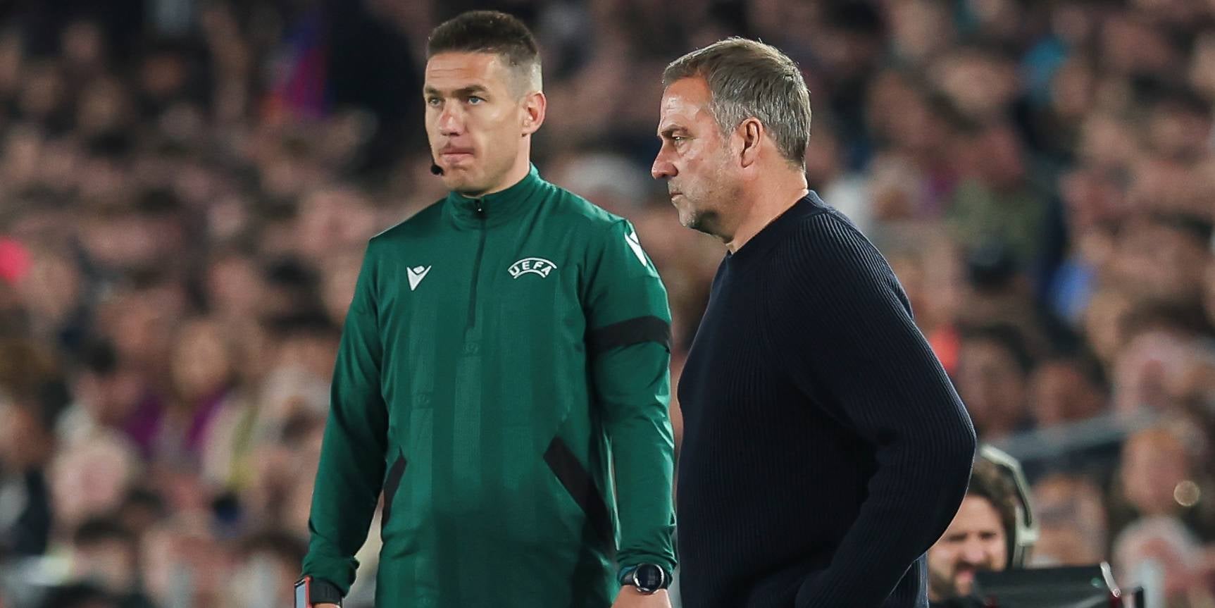 Hansi Flick, durant el Barça-Atlètic | Europa Press