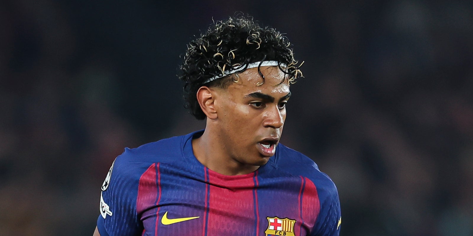 Lamine Yamal, durant un partit amb el Barça | Europa Press