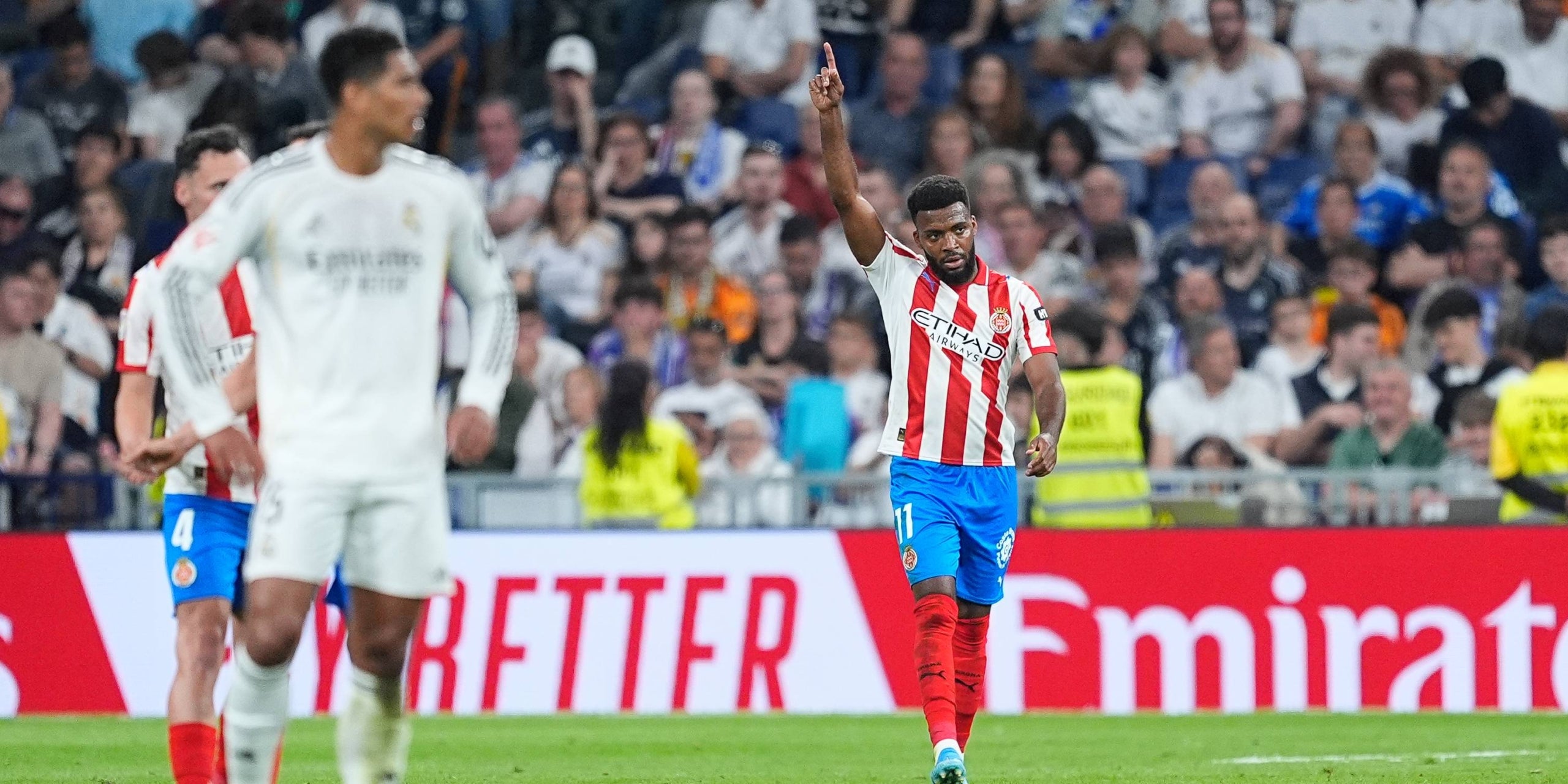 El gol de Lemar ha donat l'empat al Bernabéu. | Europa Press