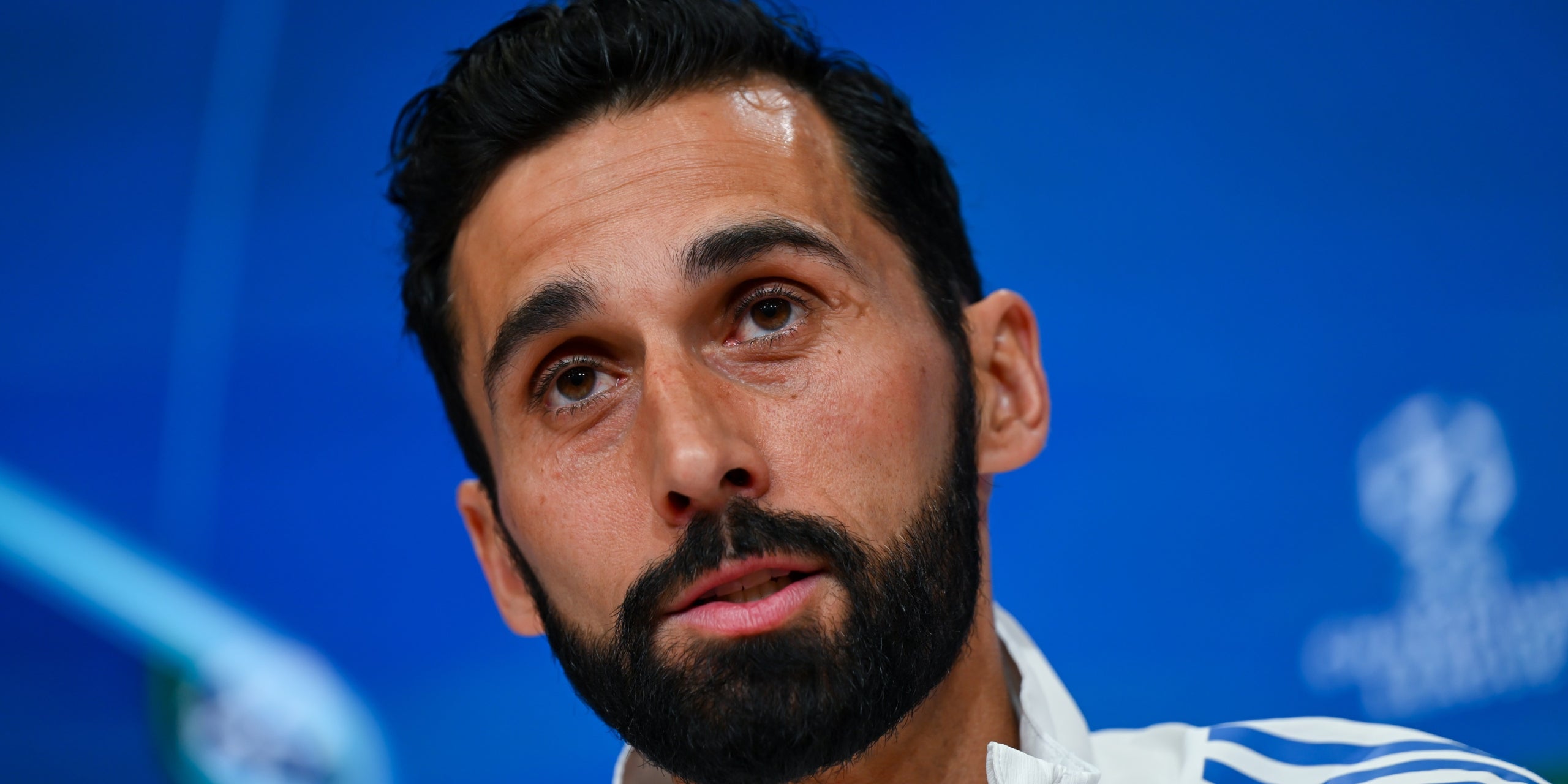 Álvaro Arbeloa, durant una roda de premsa com a entrenador del Madrid | Europa Press