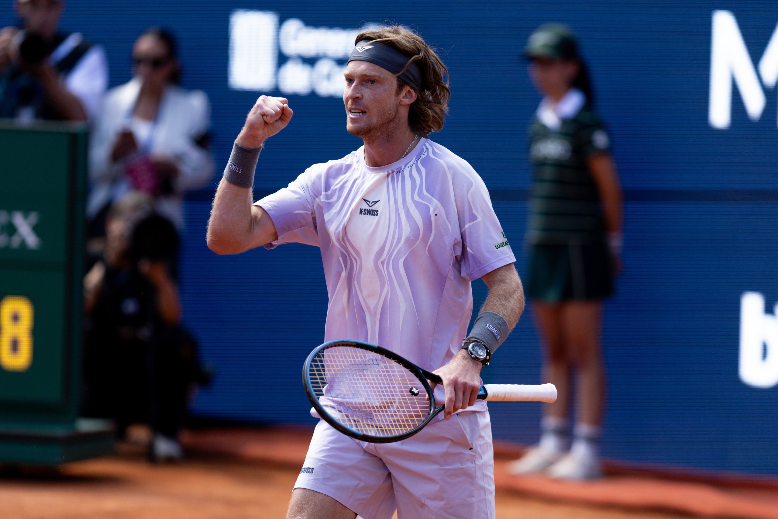 Andrey Rublev, subcampió del Trofeu Comte de Godó 2026. | Europa Press