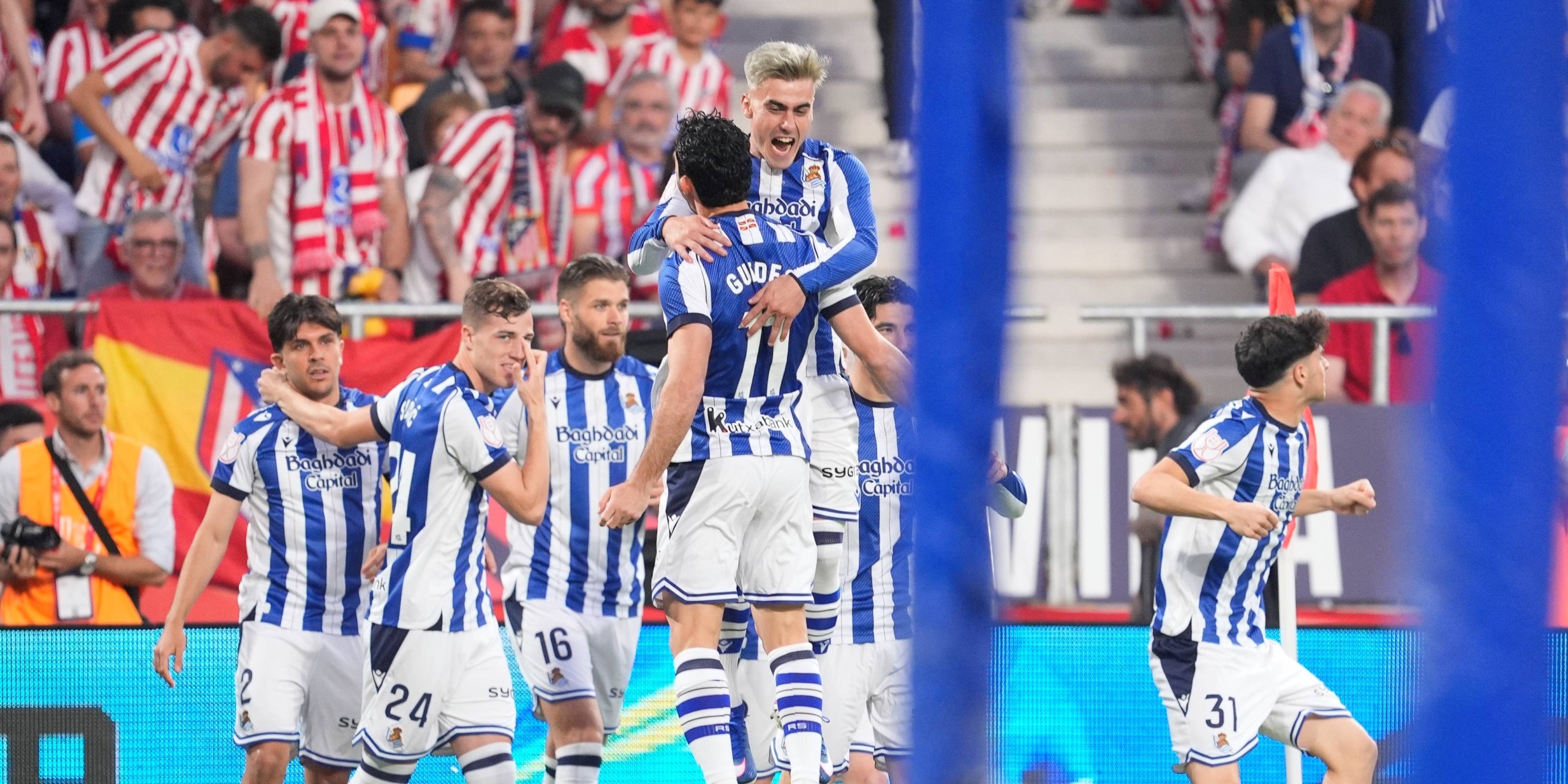 La Reial Societat, campiona de la Copa. | Europa Press