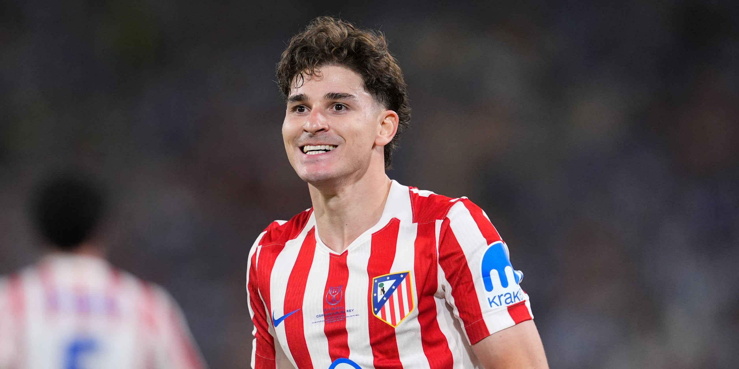 Julián Alvarez, durant un partit amb l'Atlètic de Madrid | Europa Press