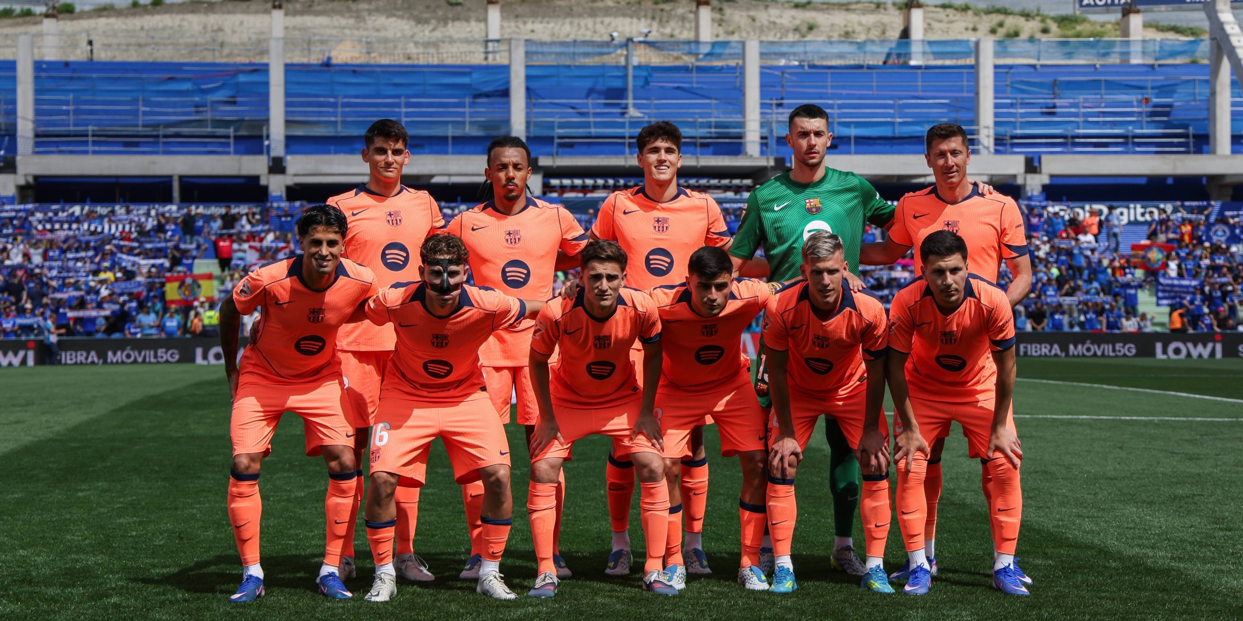 L'onze titular del Barça en el partit contra el Getafe | Europa Press