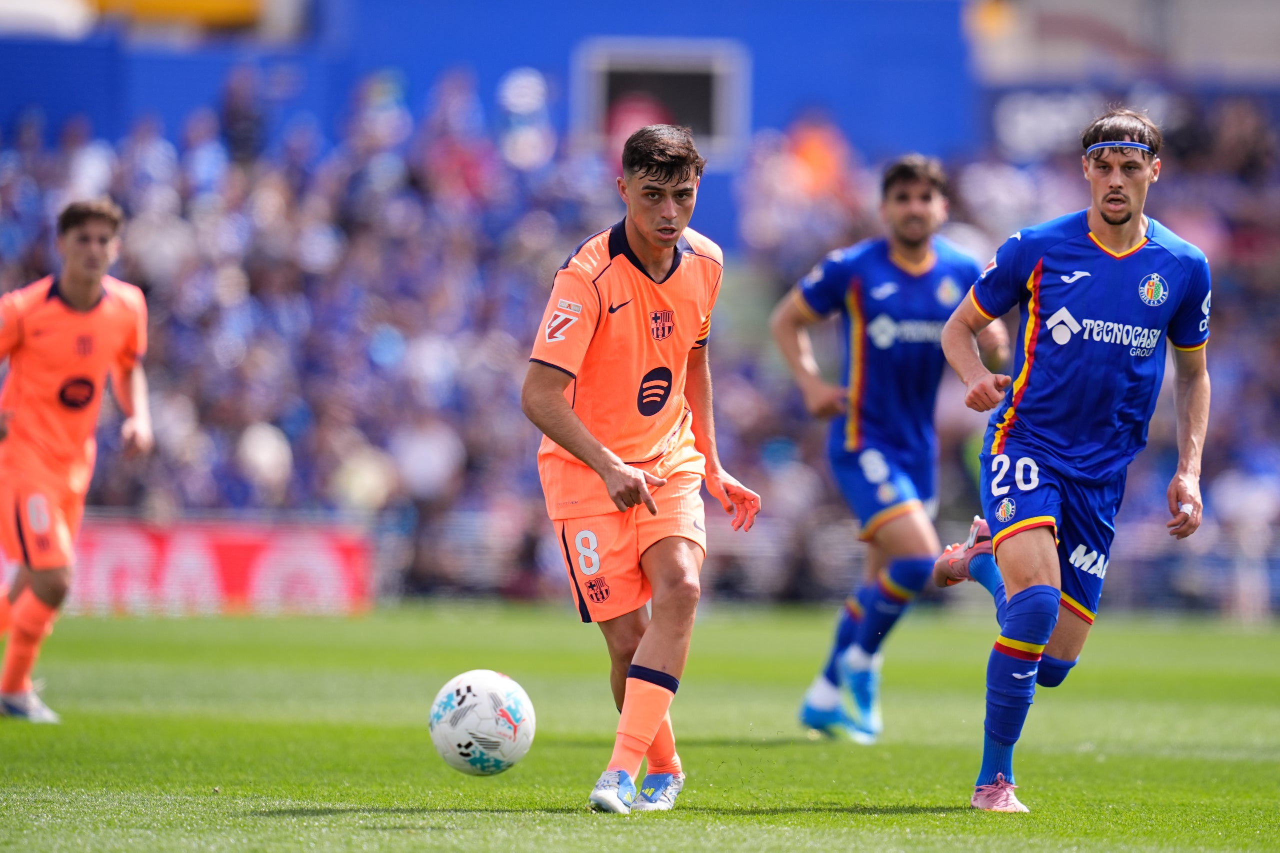 Pedri, elogiat per Hansi Flick. | Europa Press