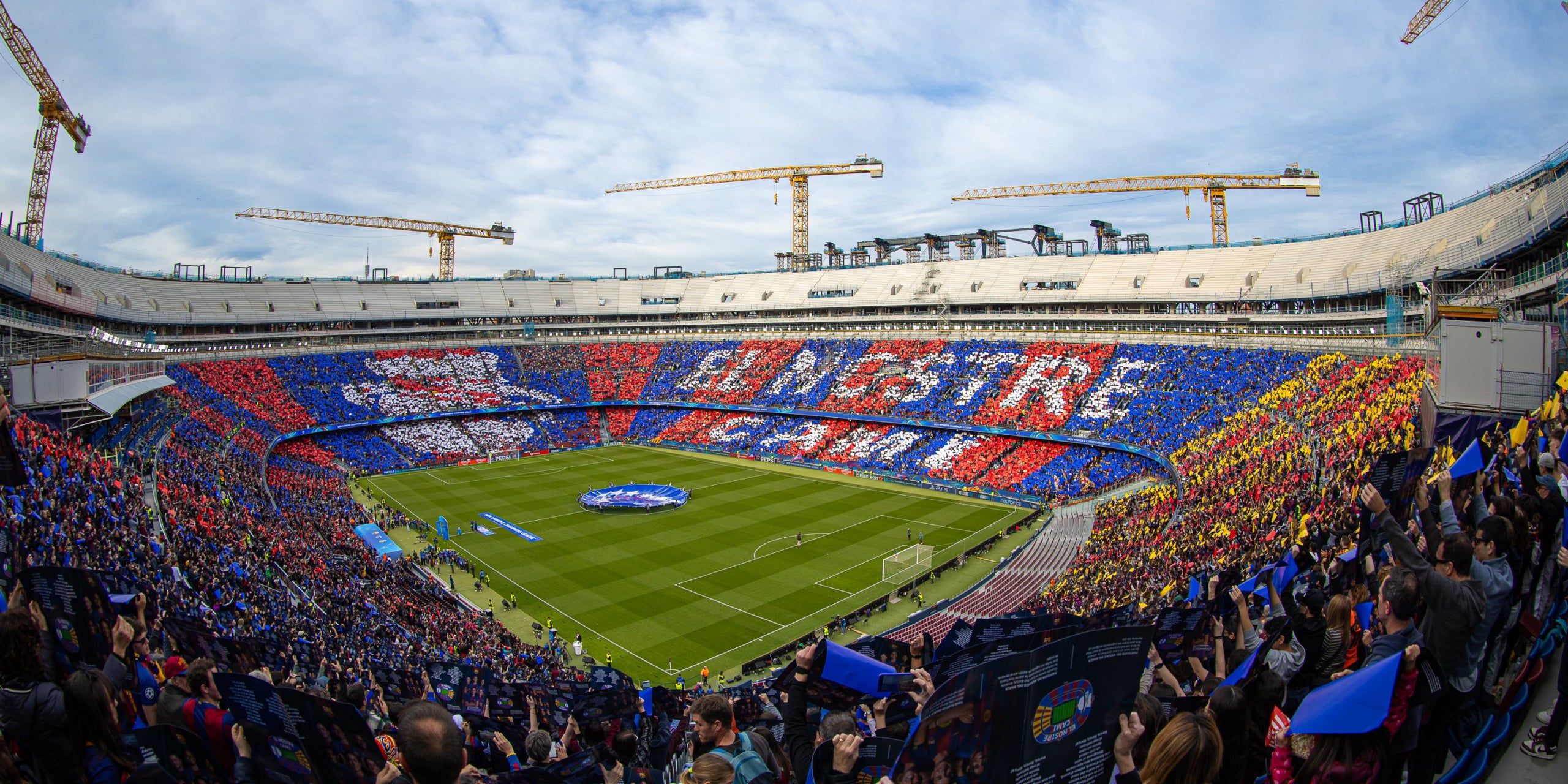 L'Spotify Camp Nou, durant el Barça-Madrid femení de Champions | FC Barcelona