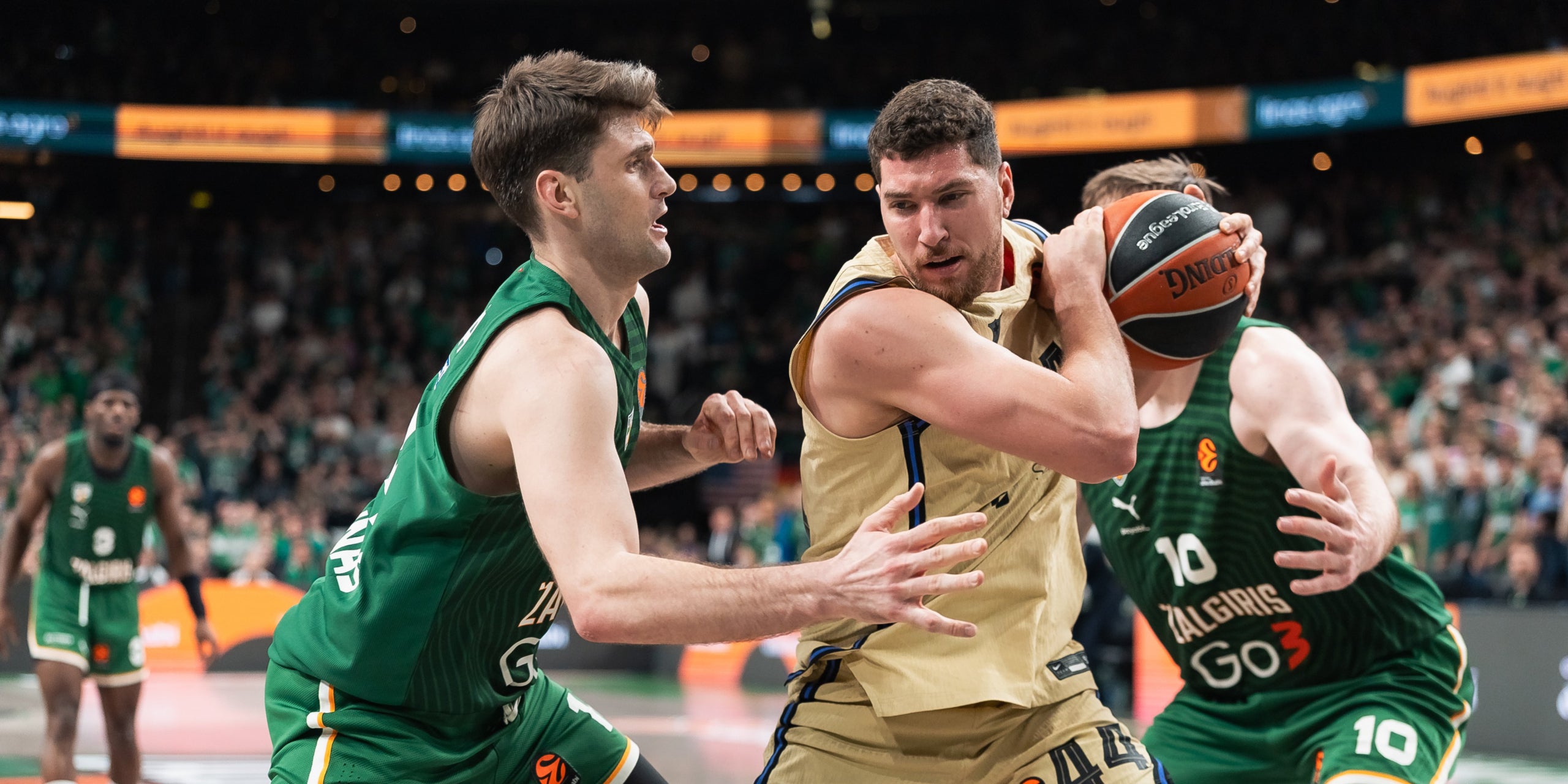 Joel Parra, durant el Zalgiris Kaunas-Barça d'Eurolliga | FC Barcelona