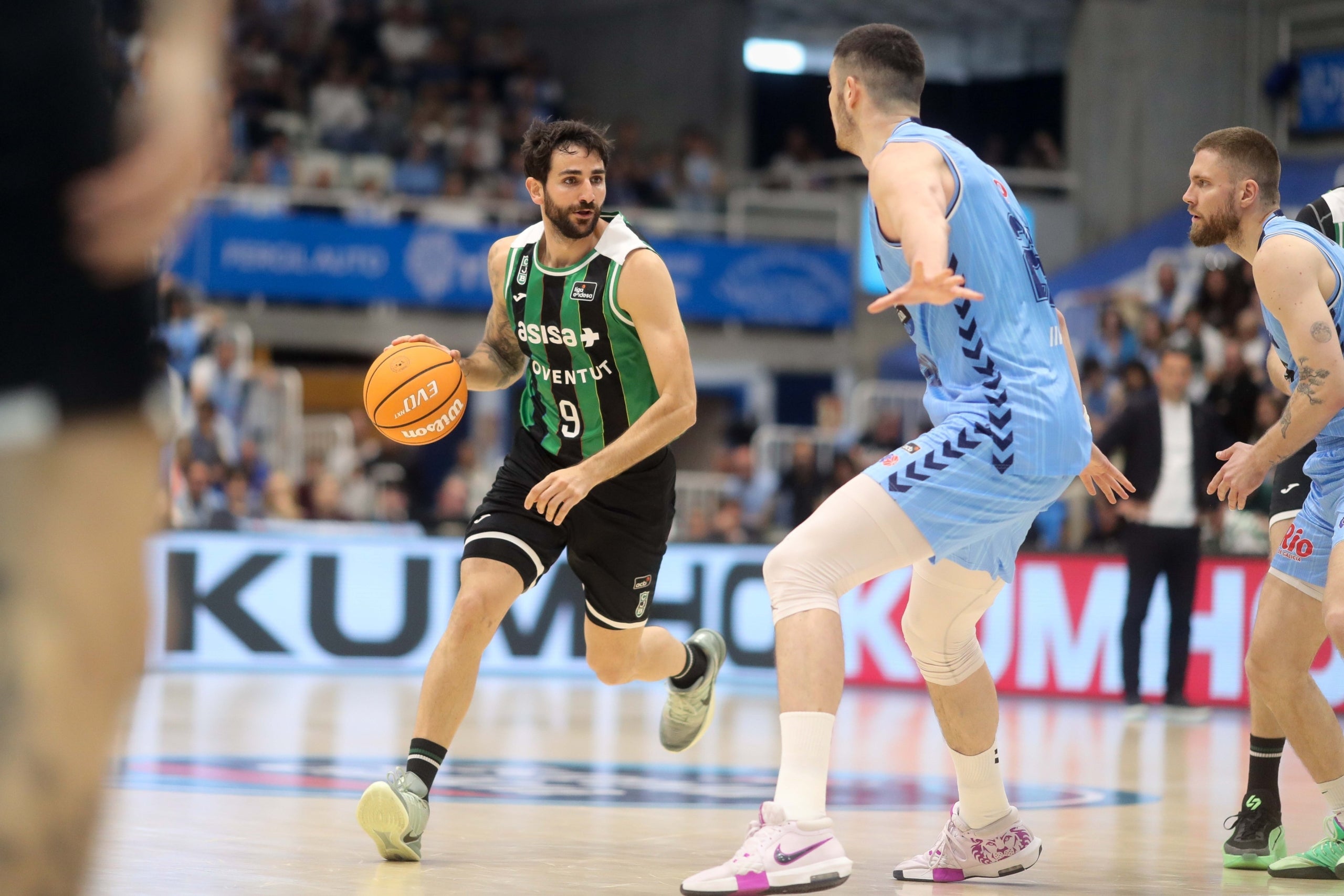 Ricky Rubio ha fet 21 punts a la derrota contra Breogán. | Joventut de Badalona