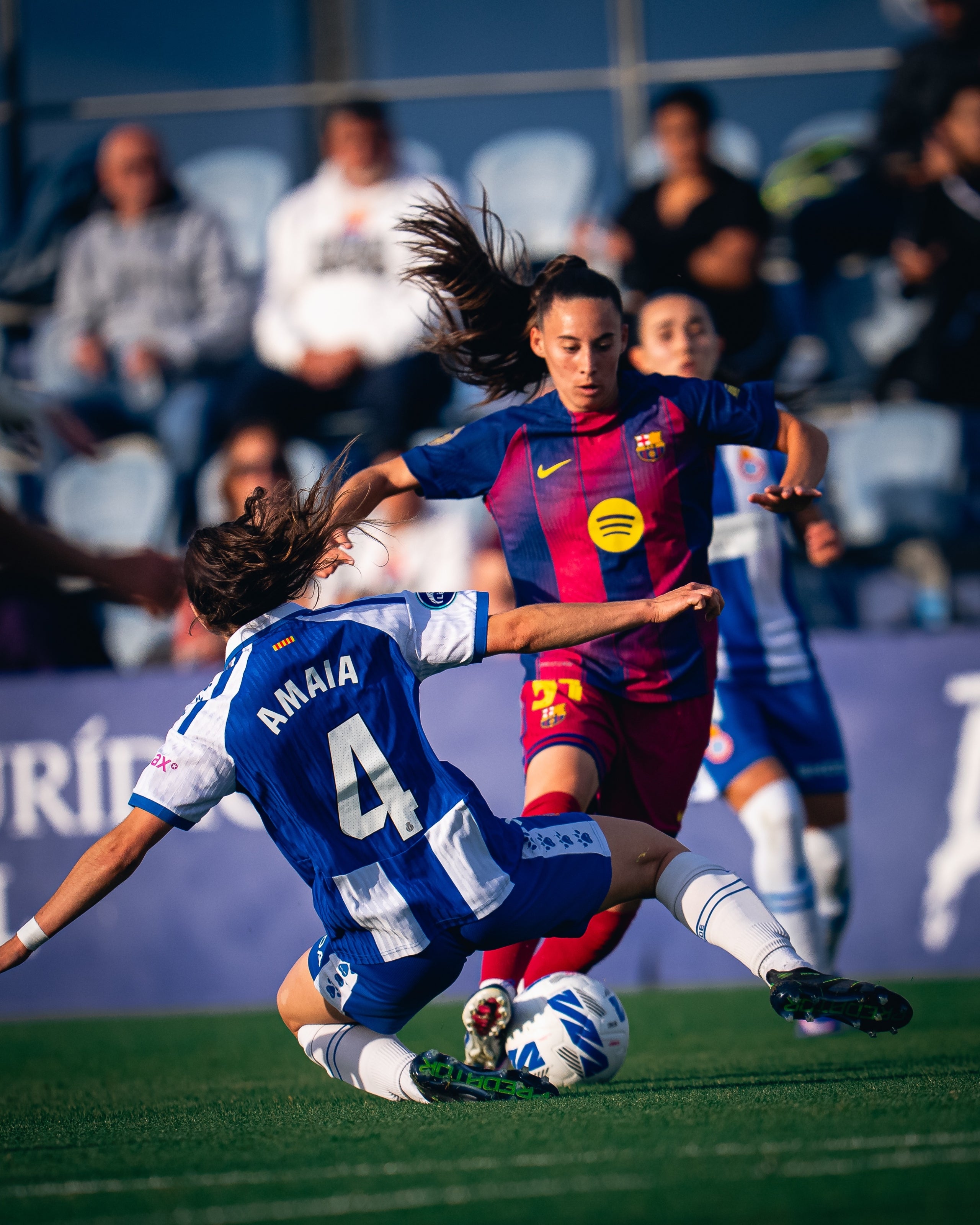 Rosalía Domínguez ha debutat al camp de l'Espanyol | FC Barcelona
