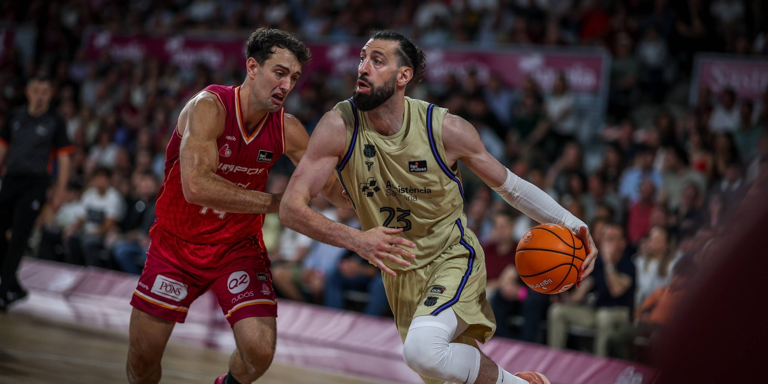 Gran victòria del Lleida davant el Barça. | FCB