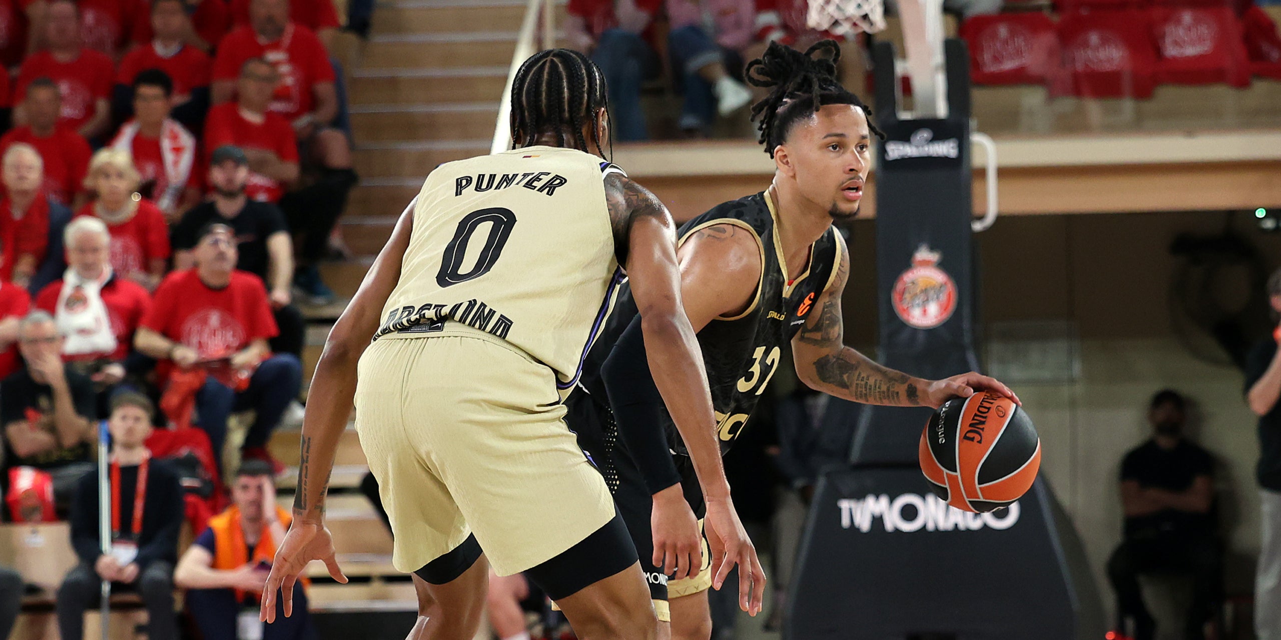 Kevin Punter, durant el Mònaco-Barça d'Eurolliga | FC Barcelona