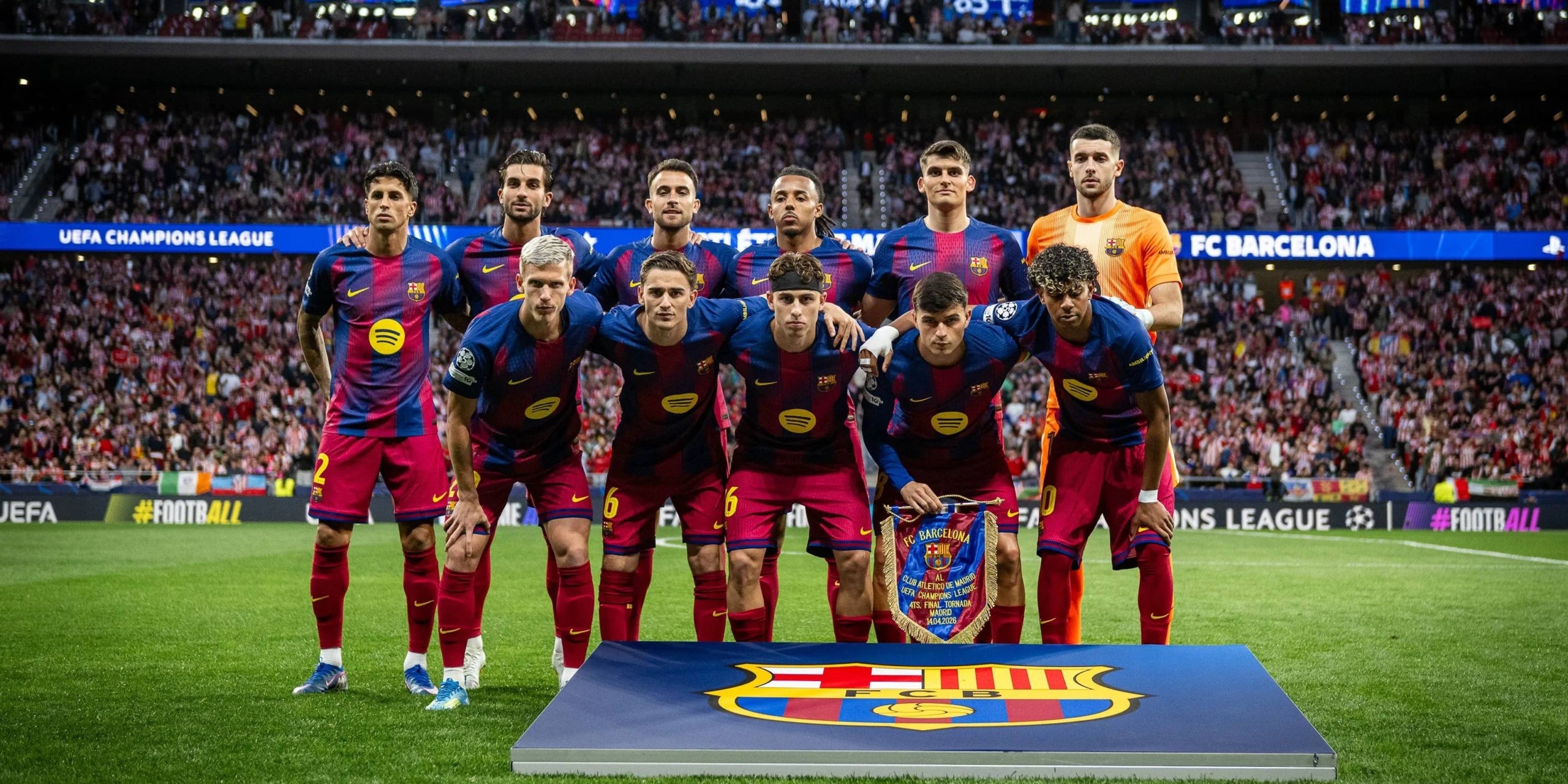 L'onze titular del Barça en el partit contra l'Atlètic de Madrid | FC Barcelona