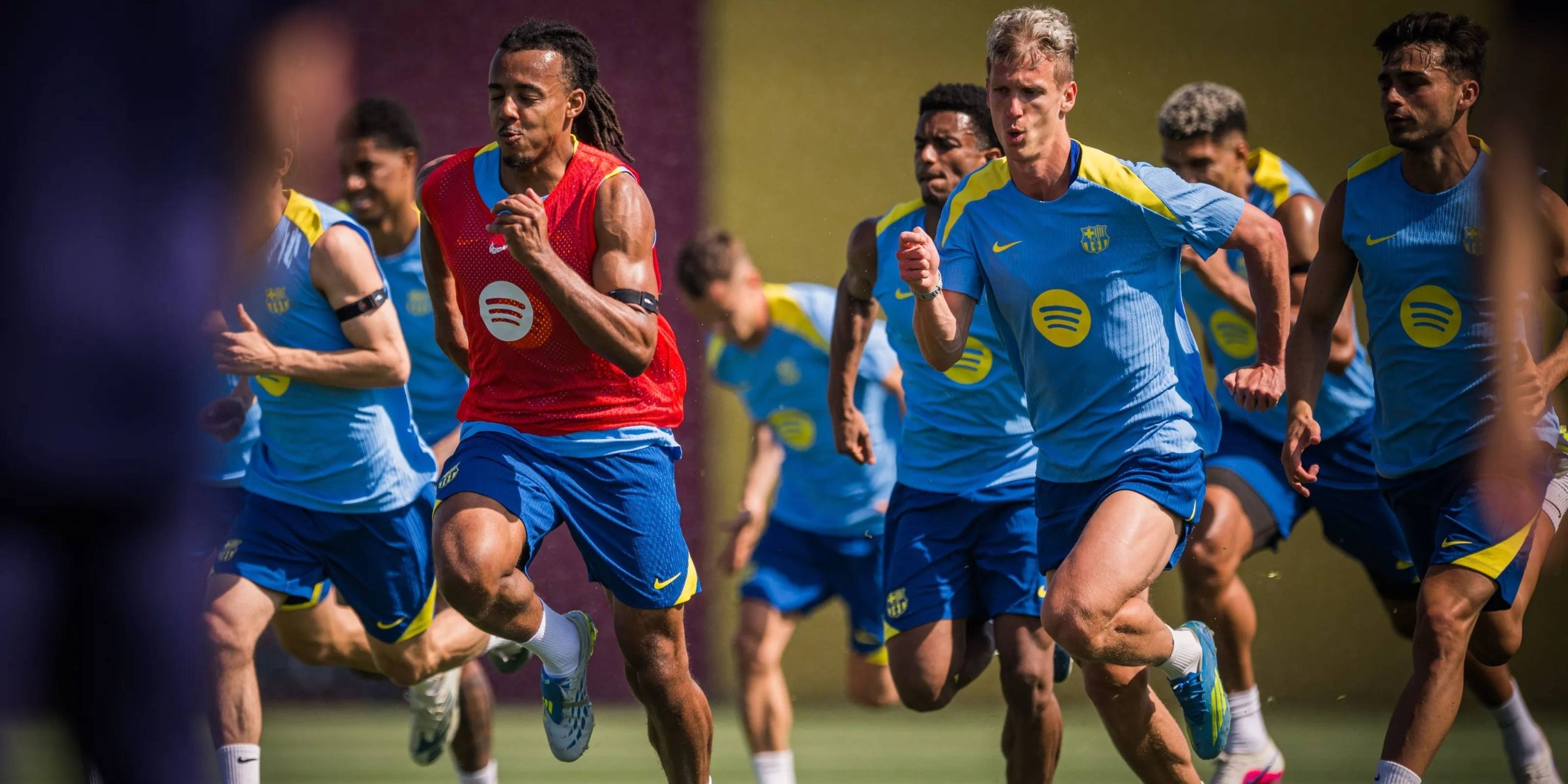 Els jugadors del Barça, durant un entrenament | FC Barcelona