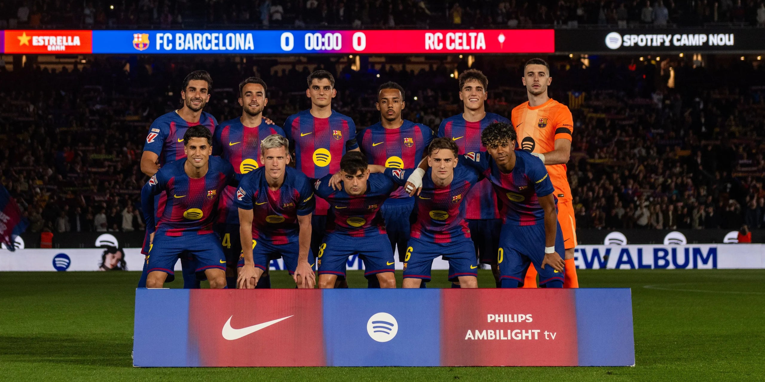 L'onze titular del Barça en el partit contra el Celta | FC Barcelona