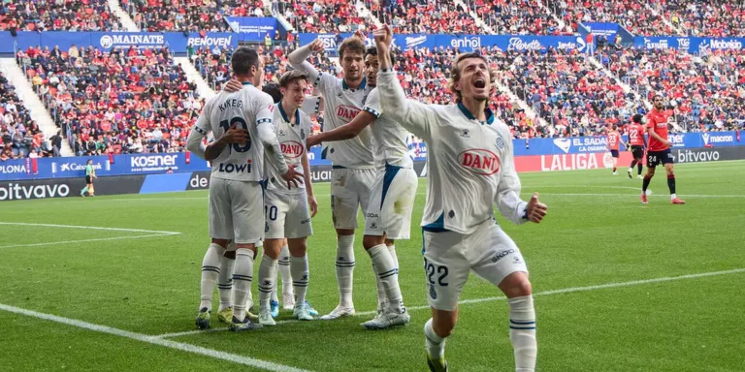 La victòria de l'Espanyol contra Osasuna. | Espanyol
