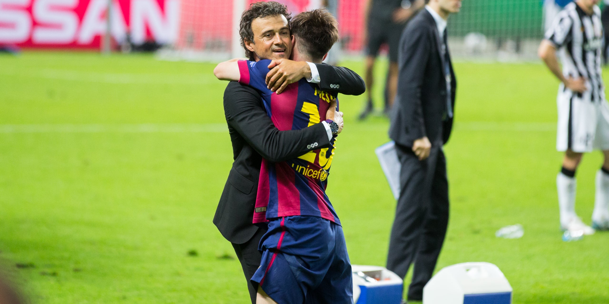 Luis Enrique i Leo Messi, durant la seva etapa compartida al Barça | FC Barcelona