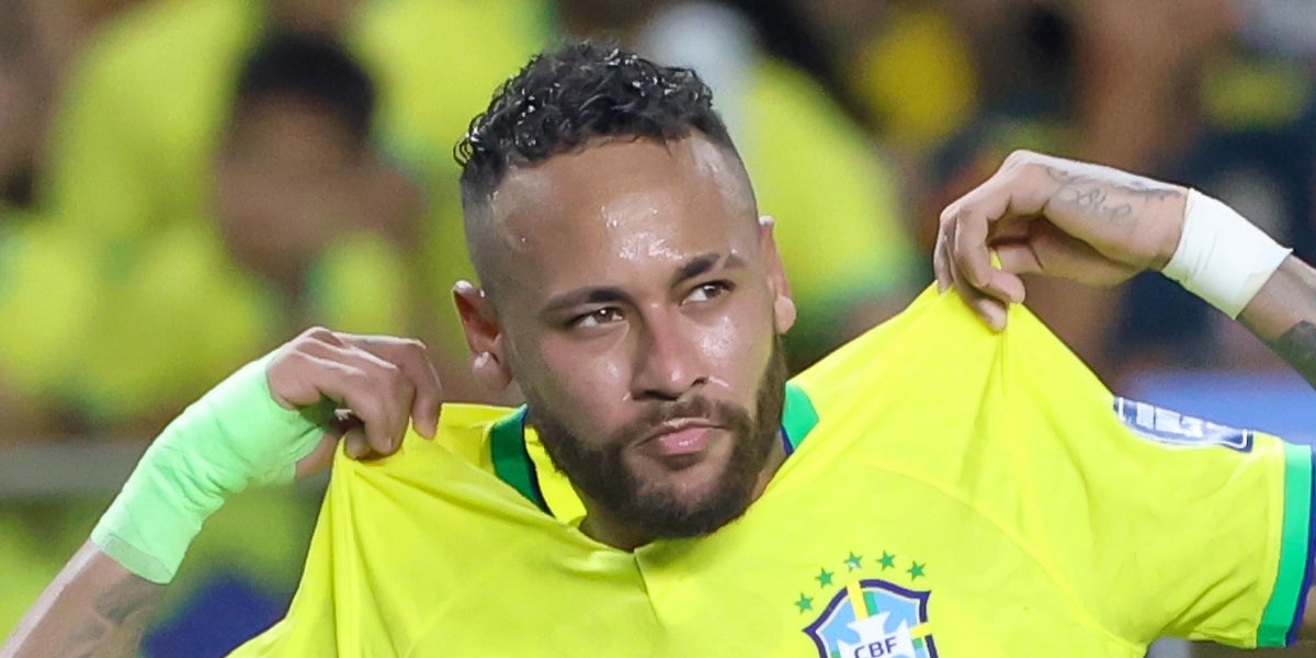 Neymar Jr., durant un partit amb la selecció brasilera | Europa Press
