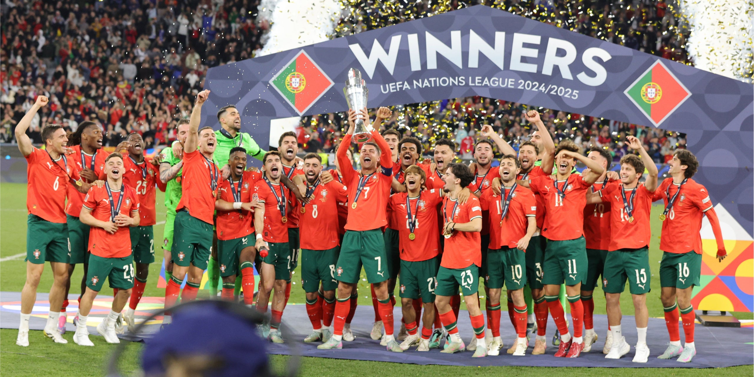 La selecció portugesa, campiona de la Nations League 2024/25 | Europa Press