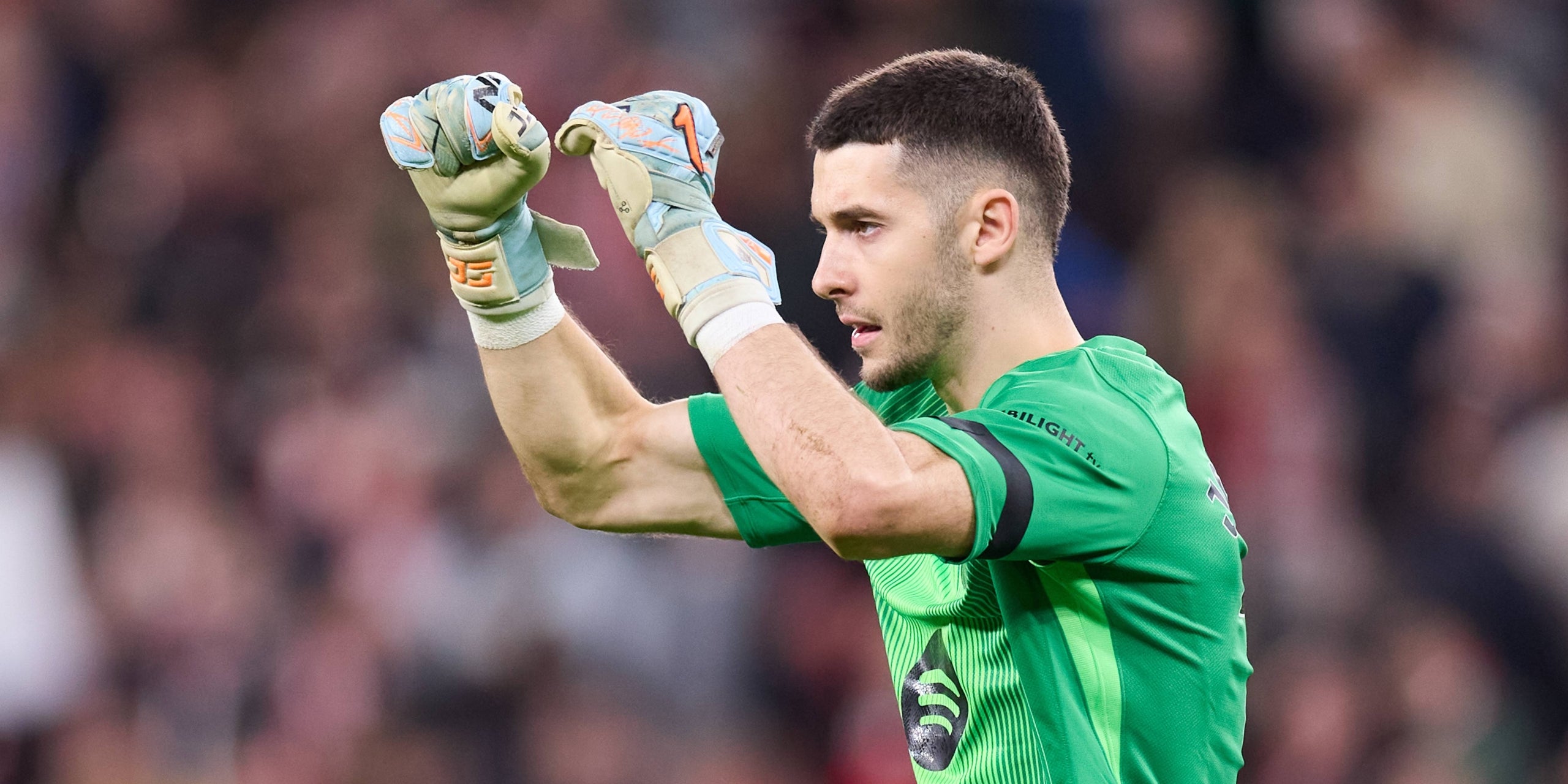 Joan Garcia, Trofeu Zamora de La Lliga. | Europa Press