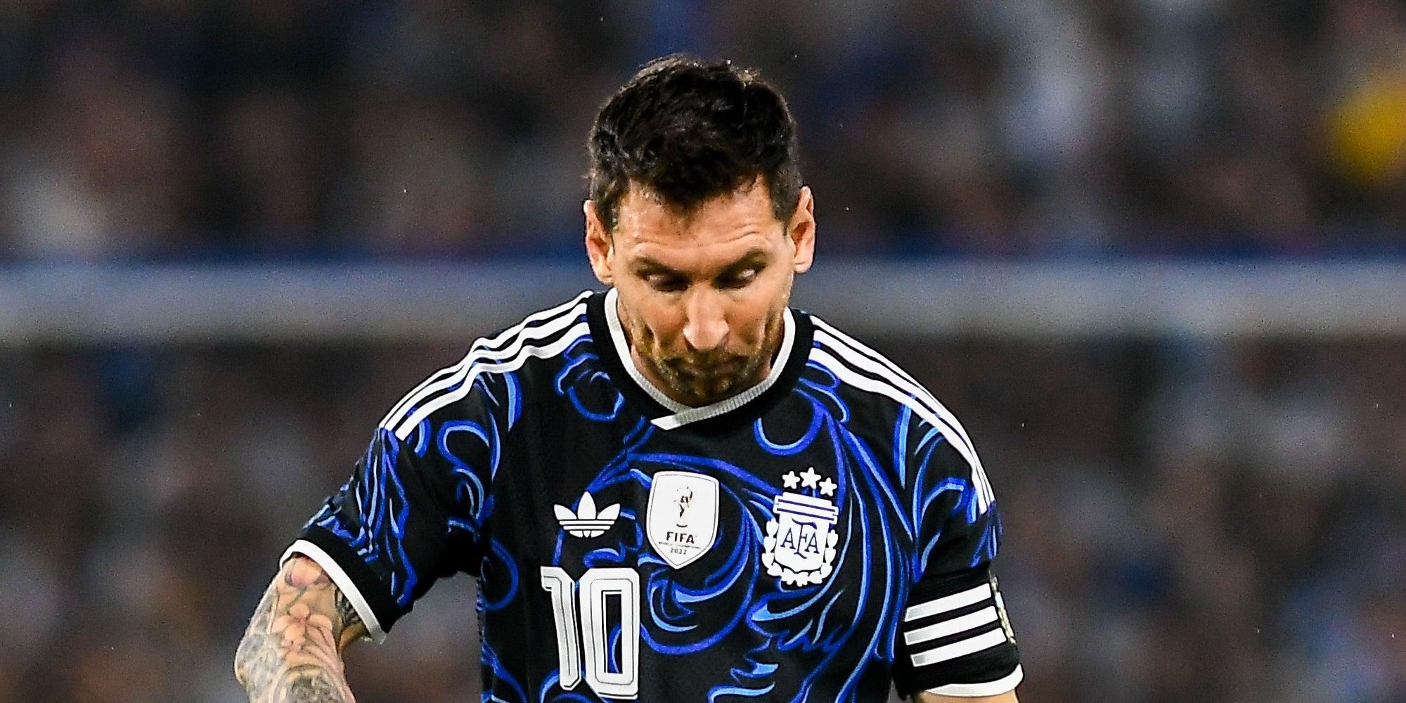 Leo Messi, durant un partit amb l'Argentina | Europa Press
