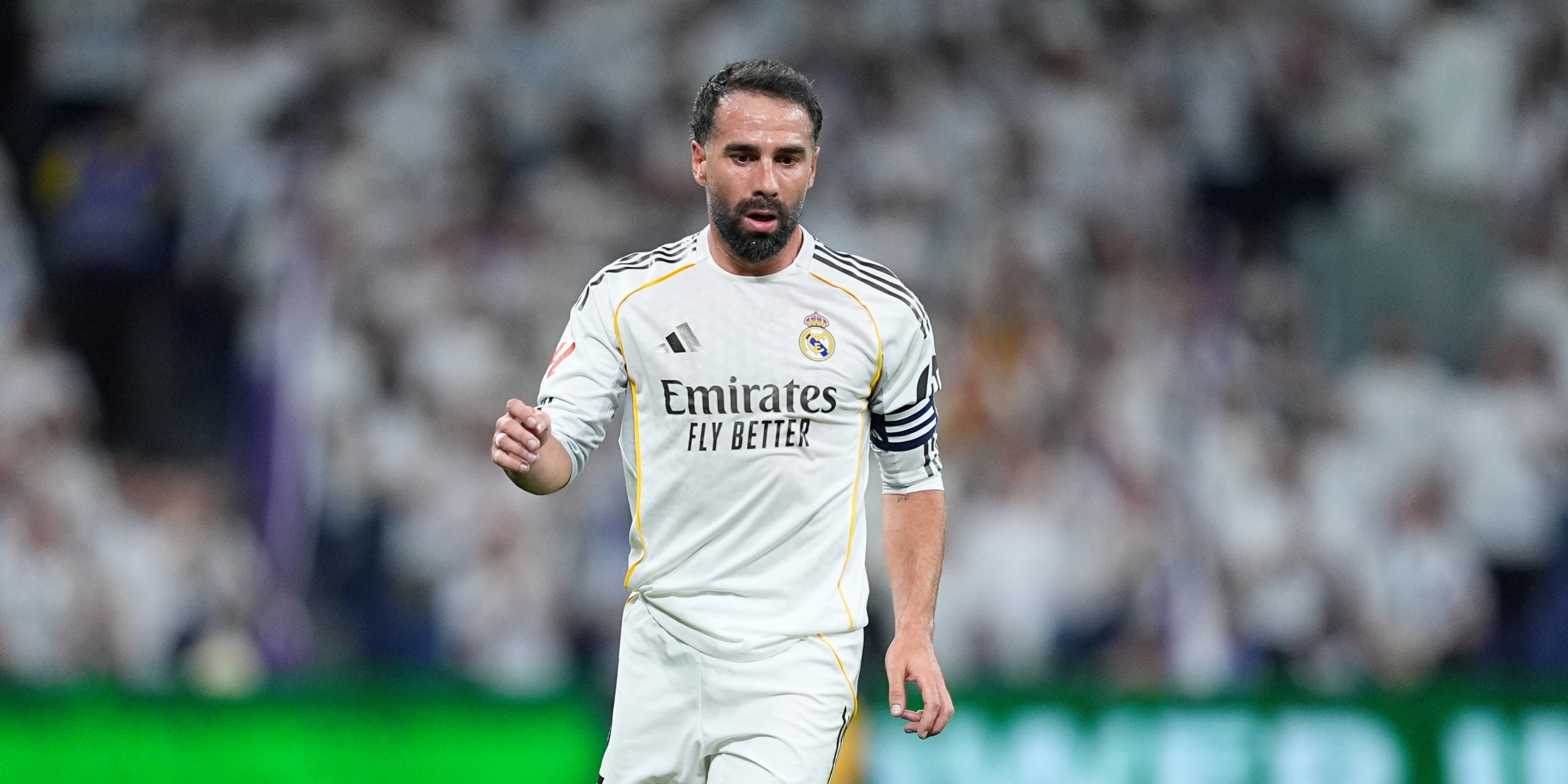 Dani Carvajal, durant un partit amb el Madrid | Europa Press