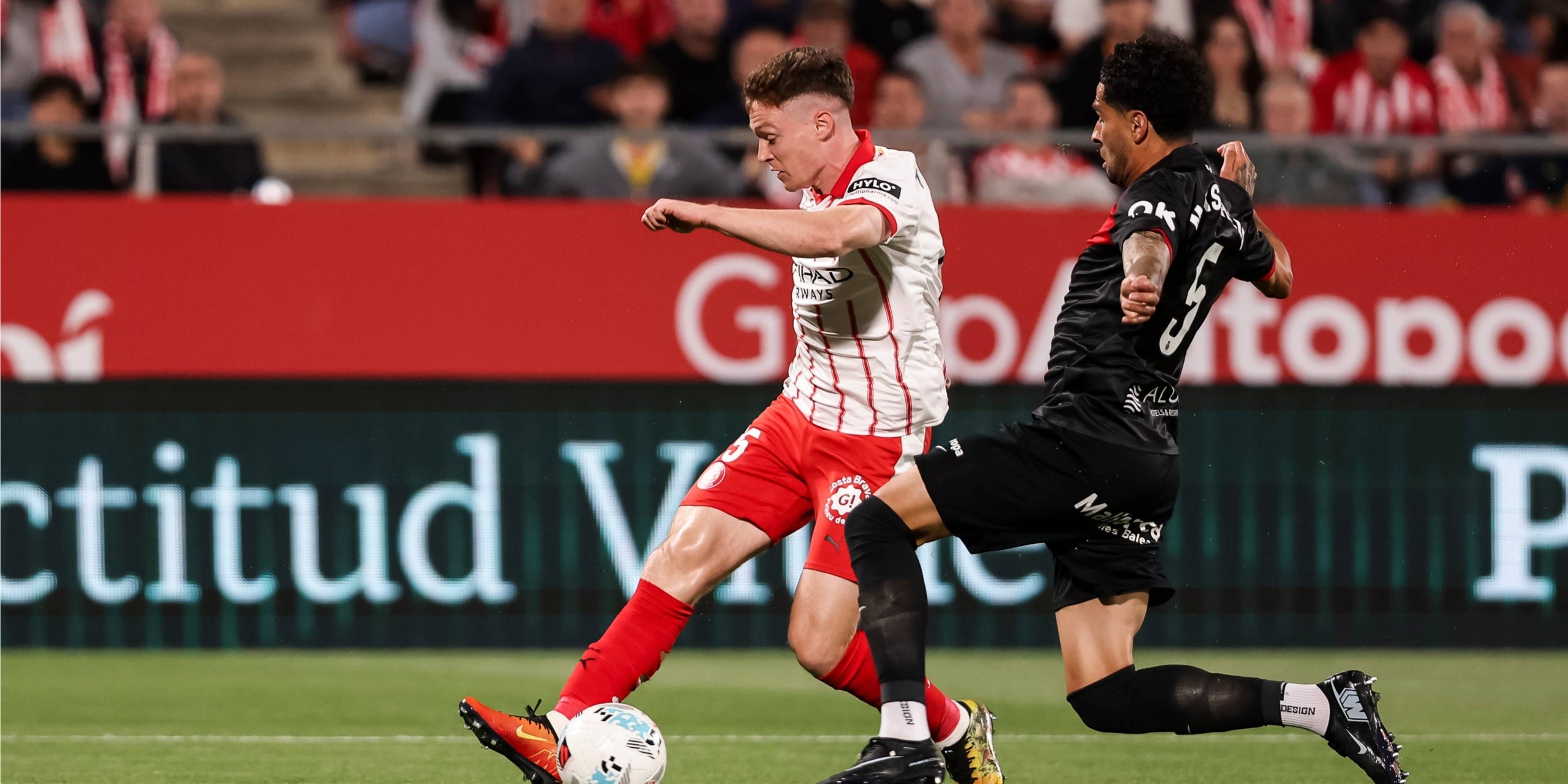 Tsygankov a la derrota del Girona contra el Mallorca. | Europa Press