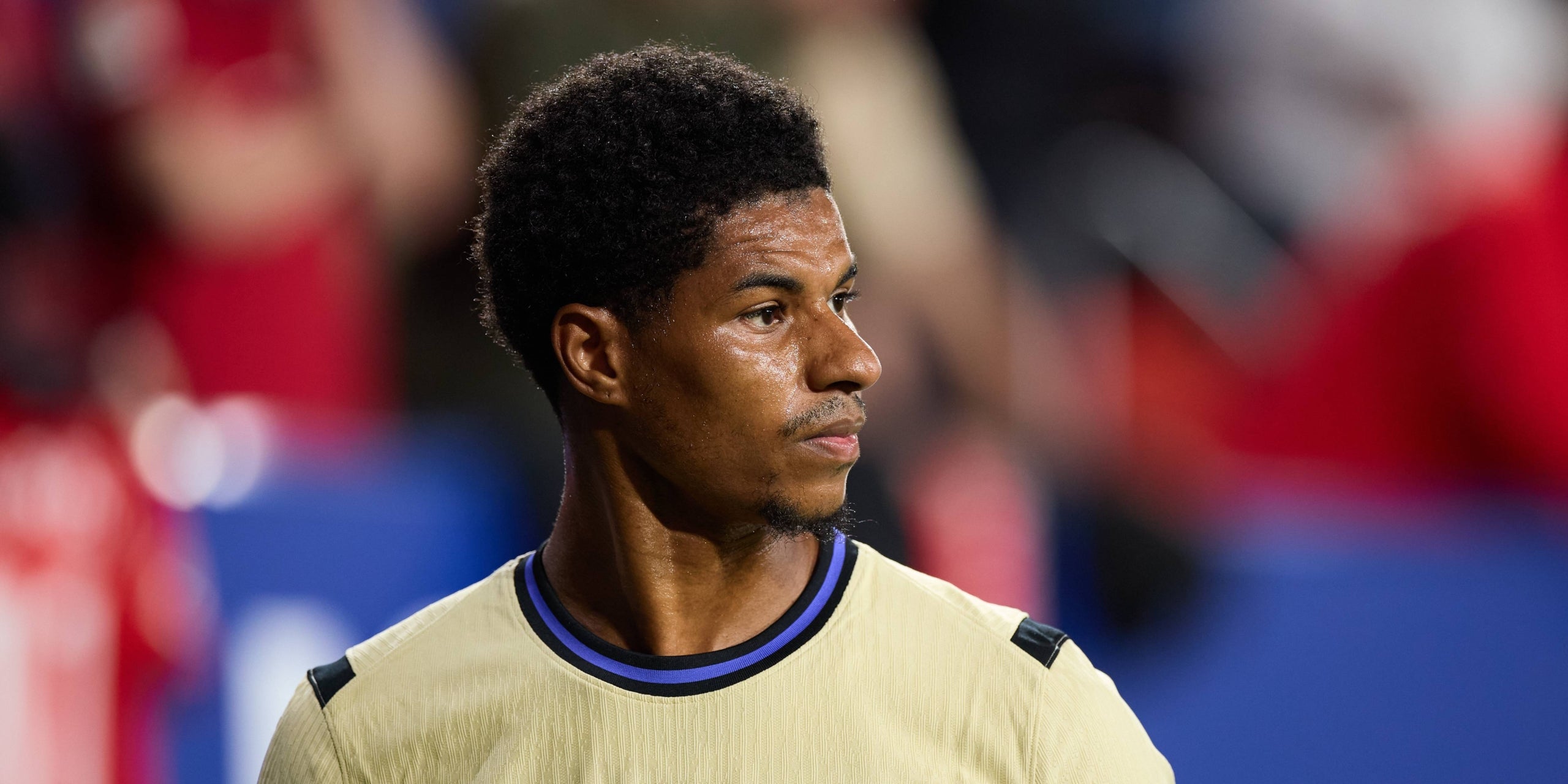 Marcus Rashford, clau a la victòria a Pamplona. | Europa Press