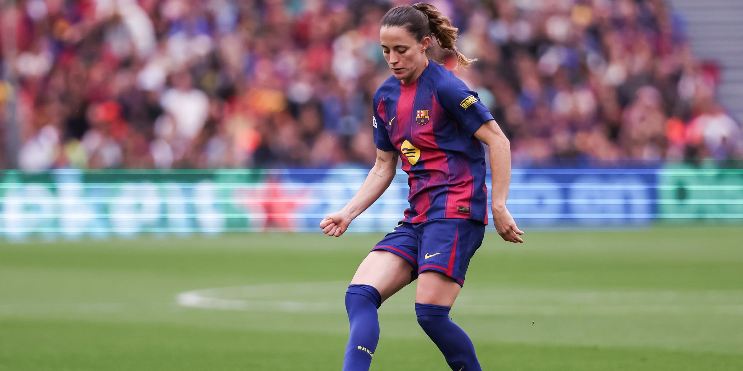 Ona Batlle, durant un partit amb el Barça | Europa Press