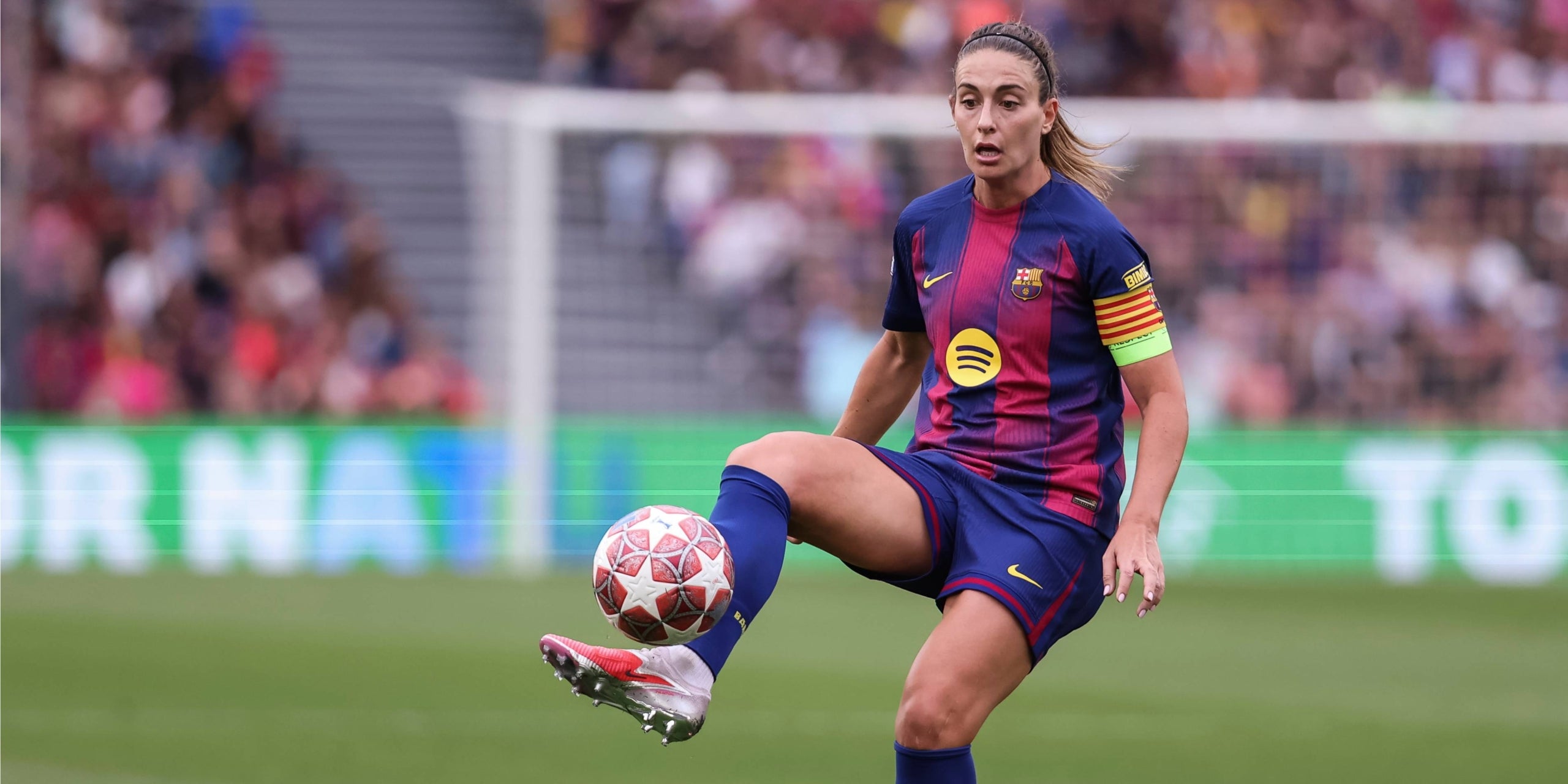 Alexia Putellas a un partit de Champions. | Europa Press