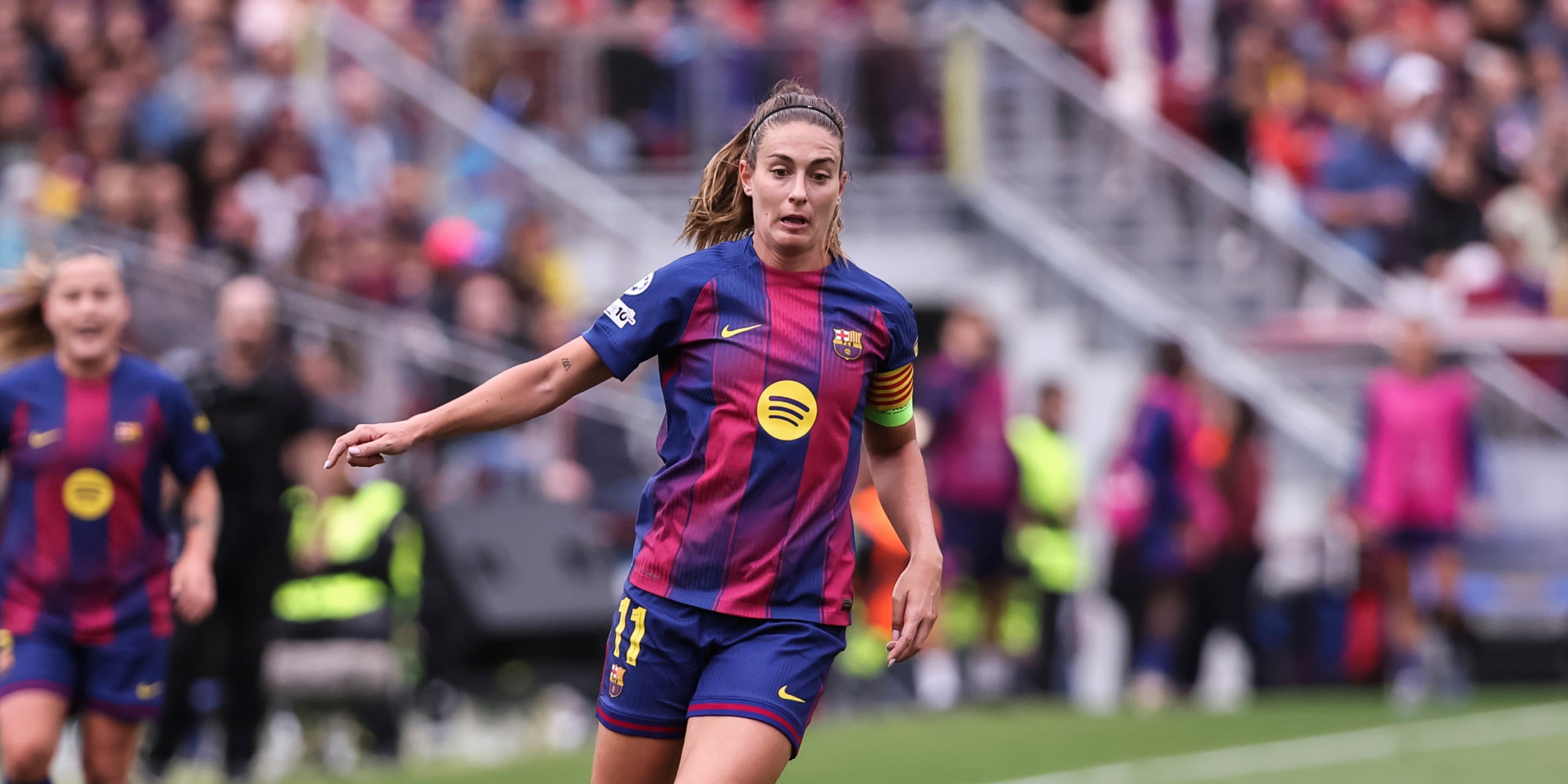 Alexia Putellas, durant un partit amb el Barça | Europa Press