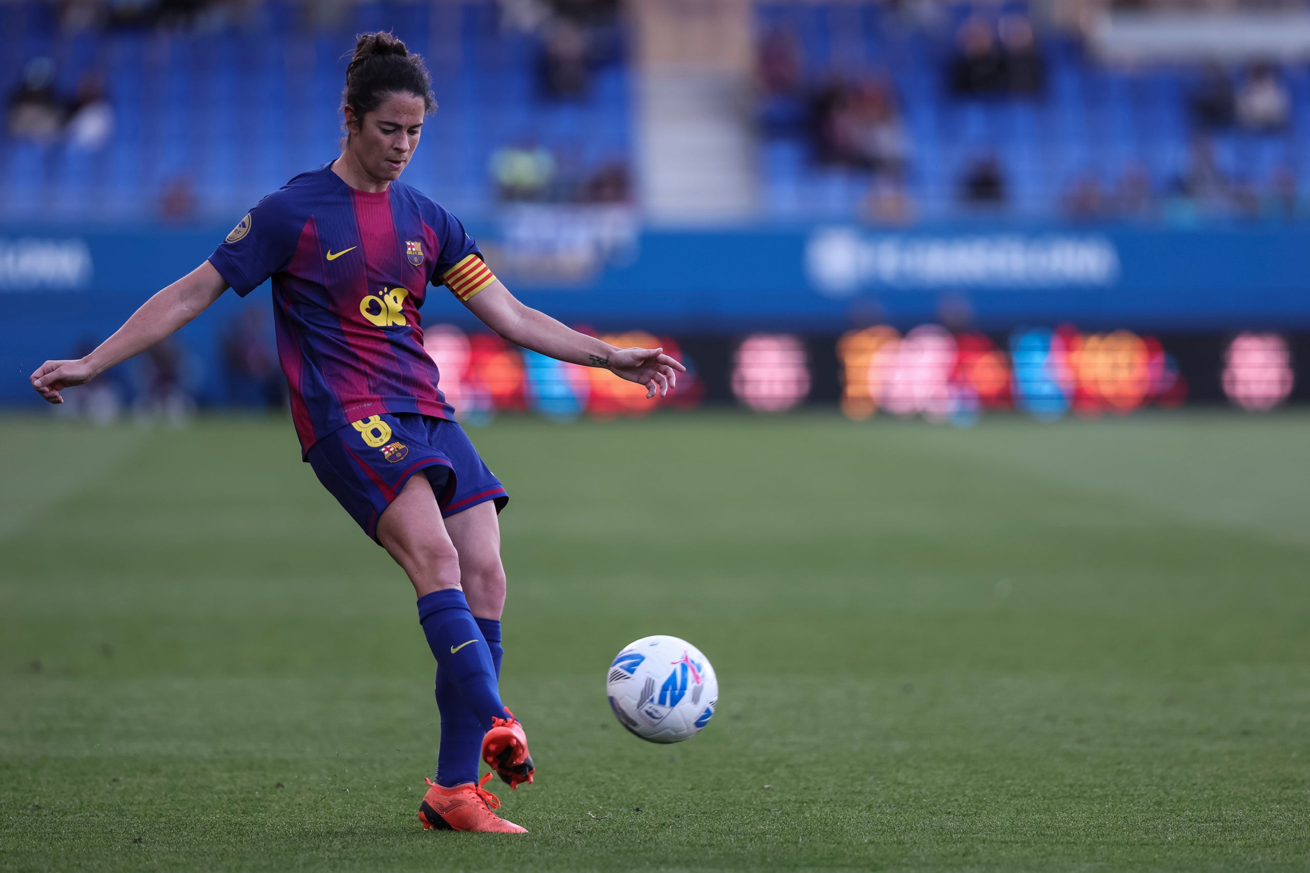 Marta Torrejón, durant un partit amb el Barça | Europa Press