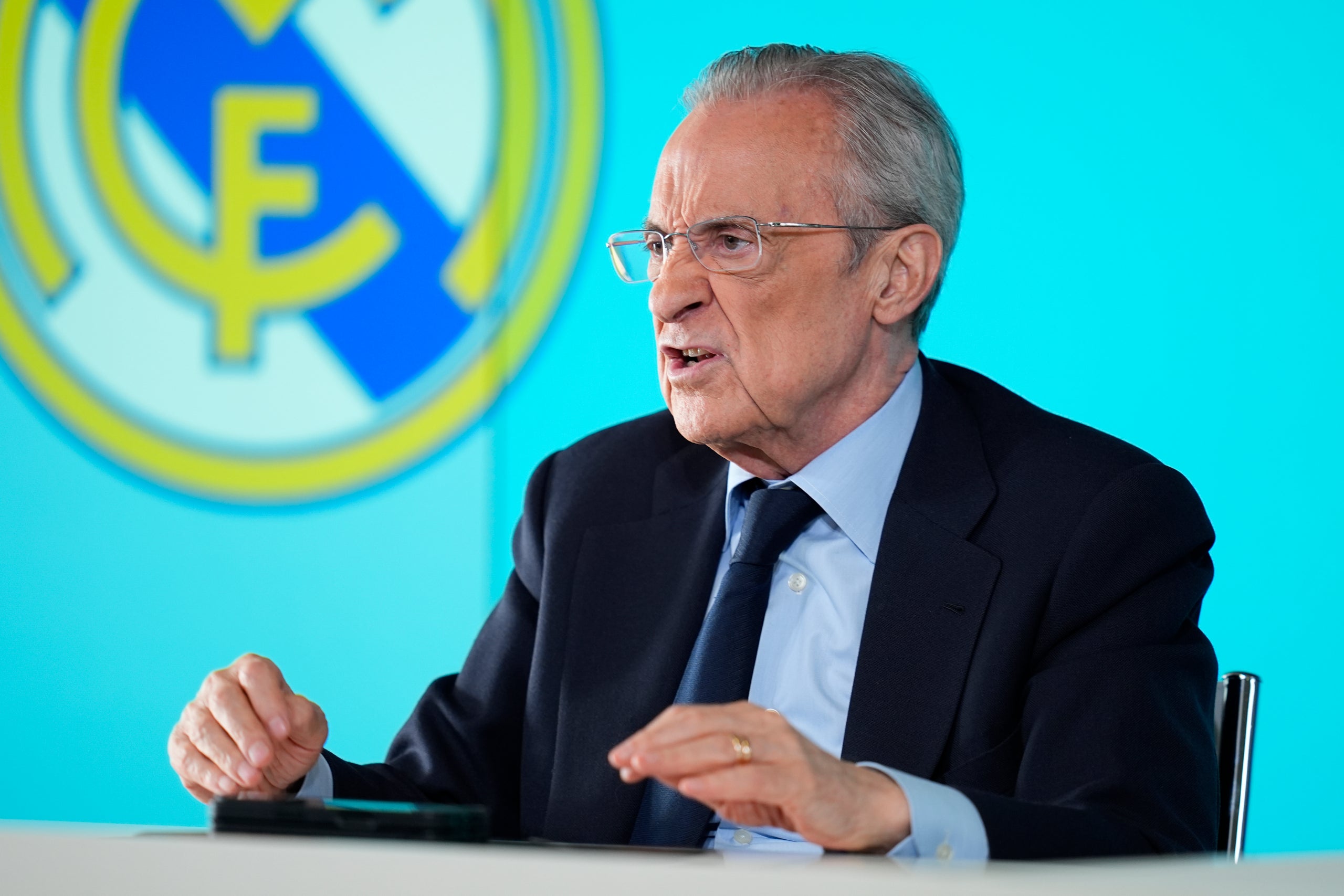 Florentino Pérez, en roda de premsa | Europa Press