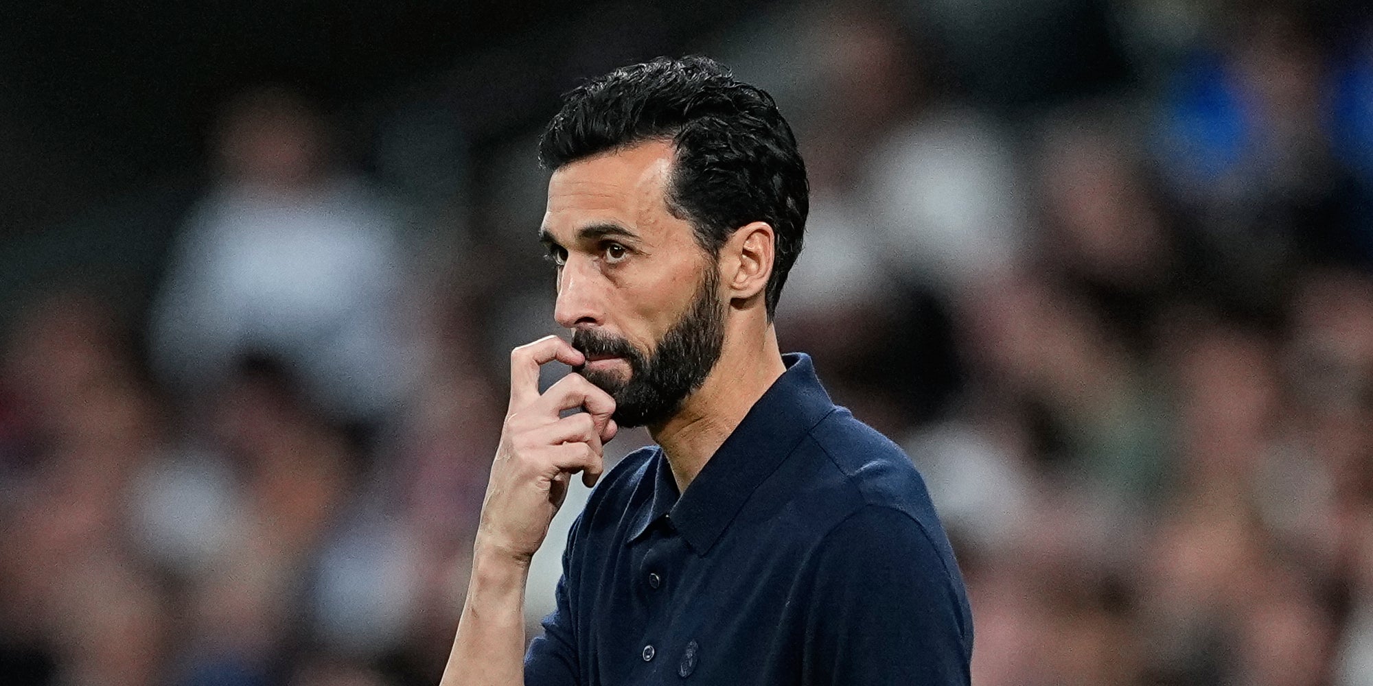 Álvaro Arbeloa, entrenador del Madrid, durant un partit | Europa Press
