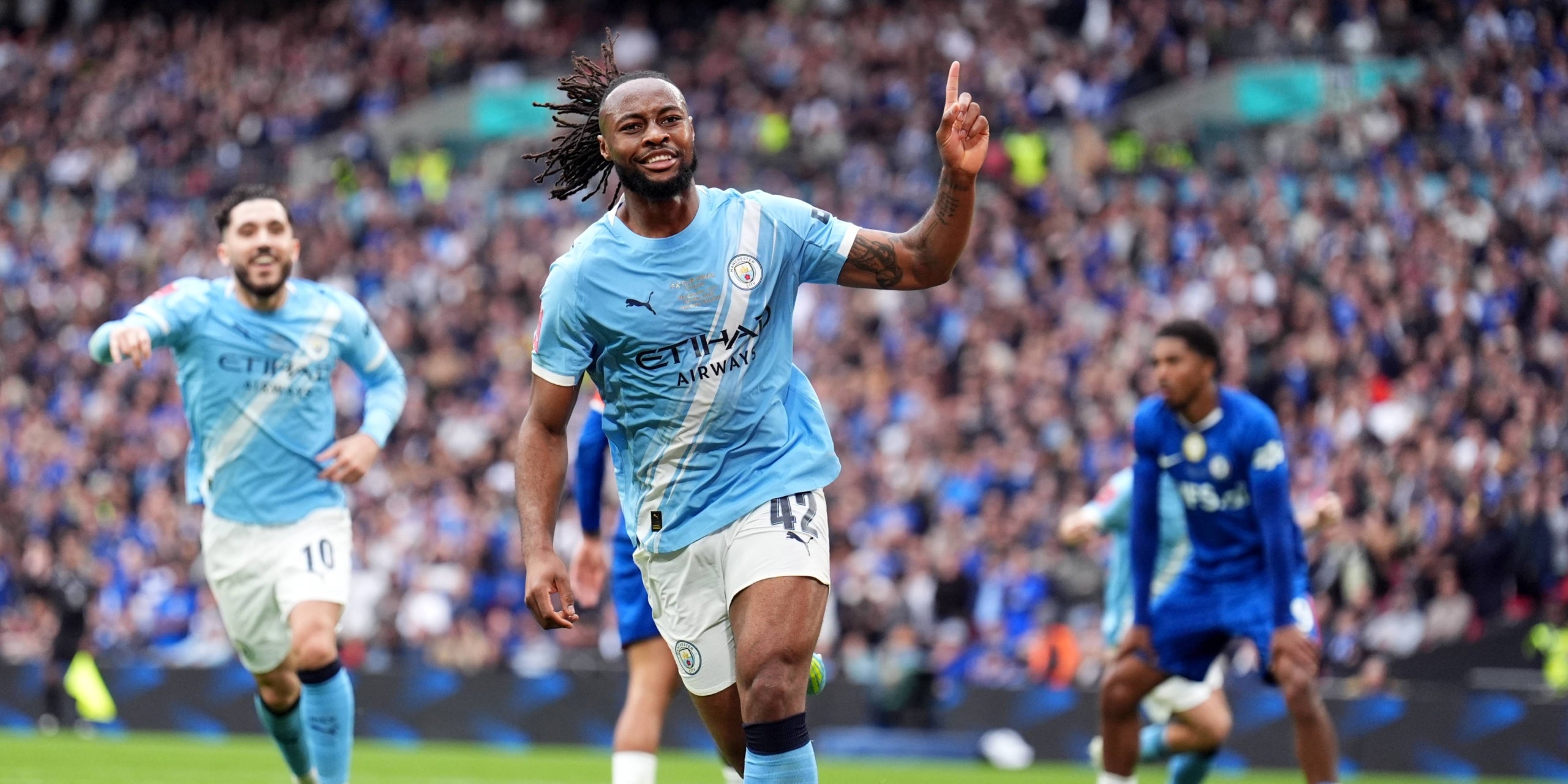 Antoine Semenyo, golejador del City a la final de la FA Cup. | Europa Press