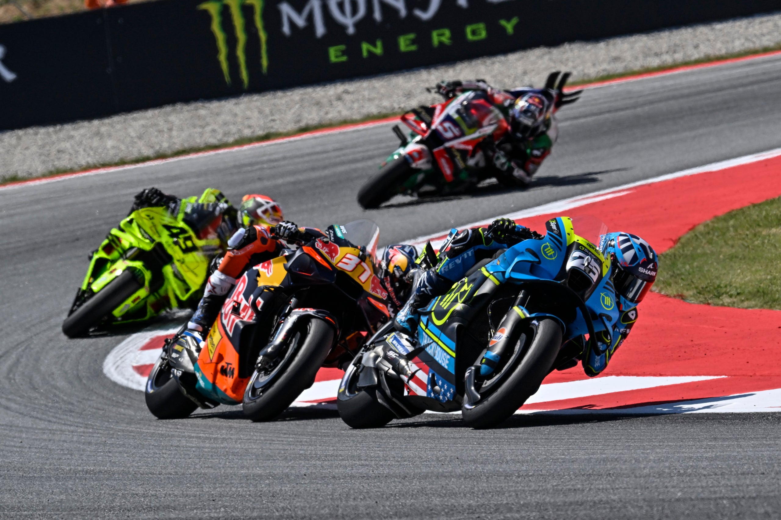 L'accidentat Gran Premi de Catalunya de MotoGP. | Europa Press