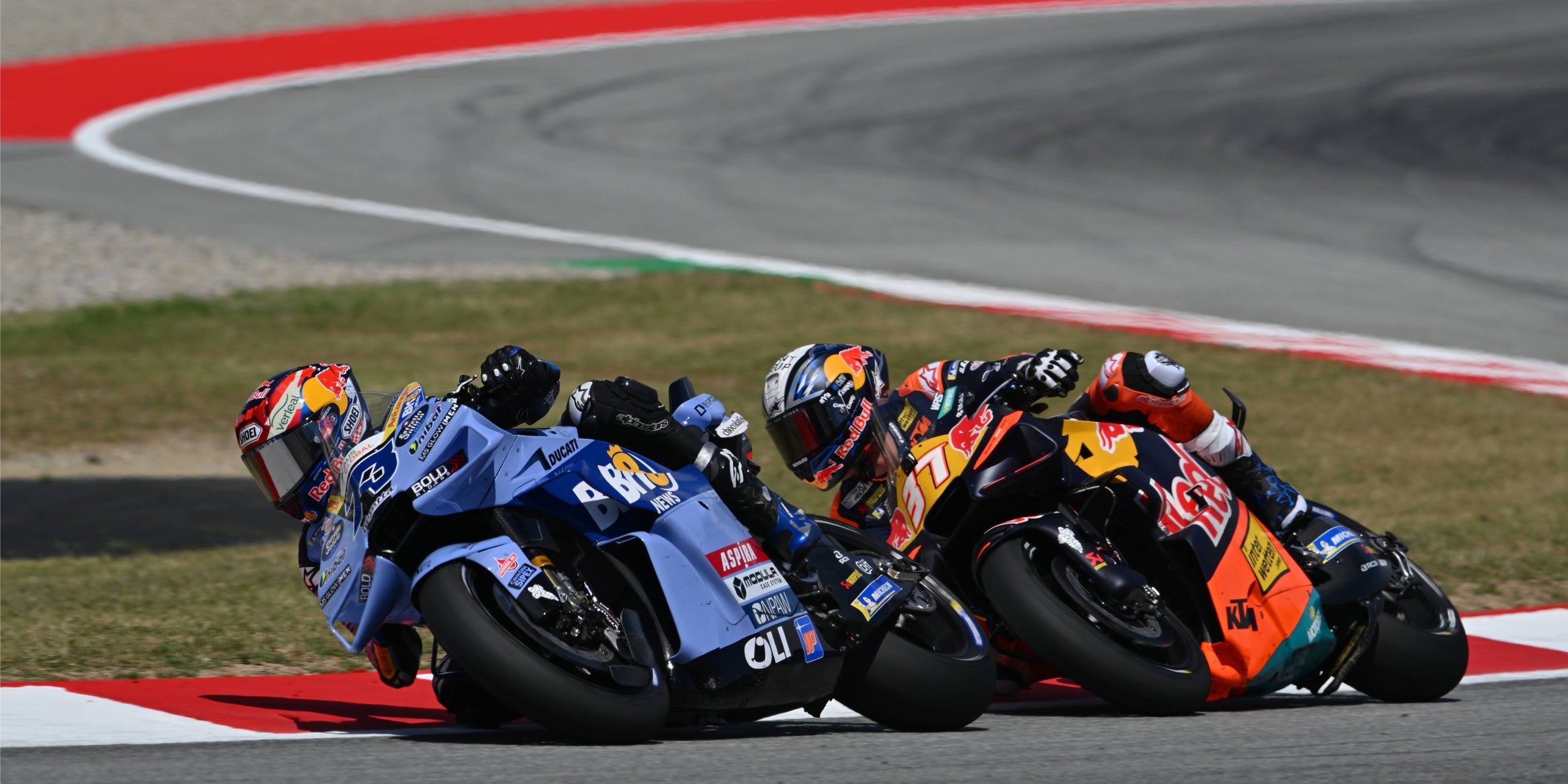 Àlex Márquez i Pedro Acosta al GP de Catalunya. | Europa Press