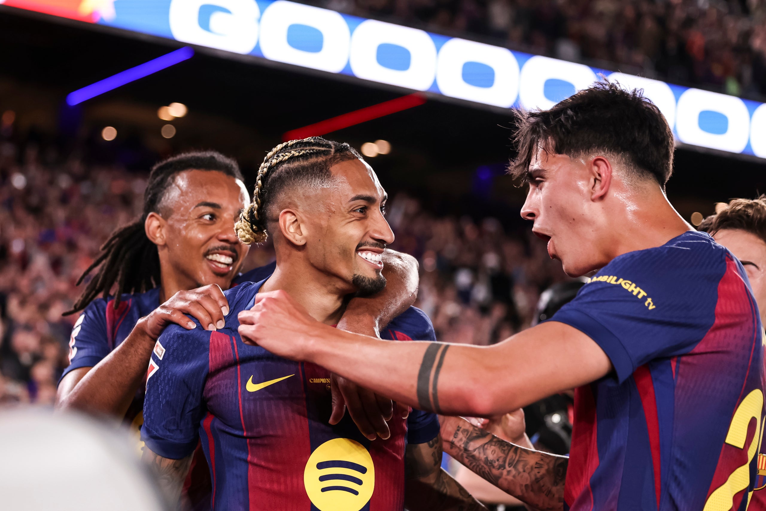 La victòria del Barça contra el Betis. | Europa Press