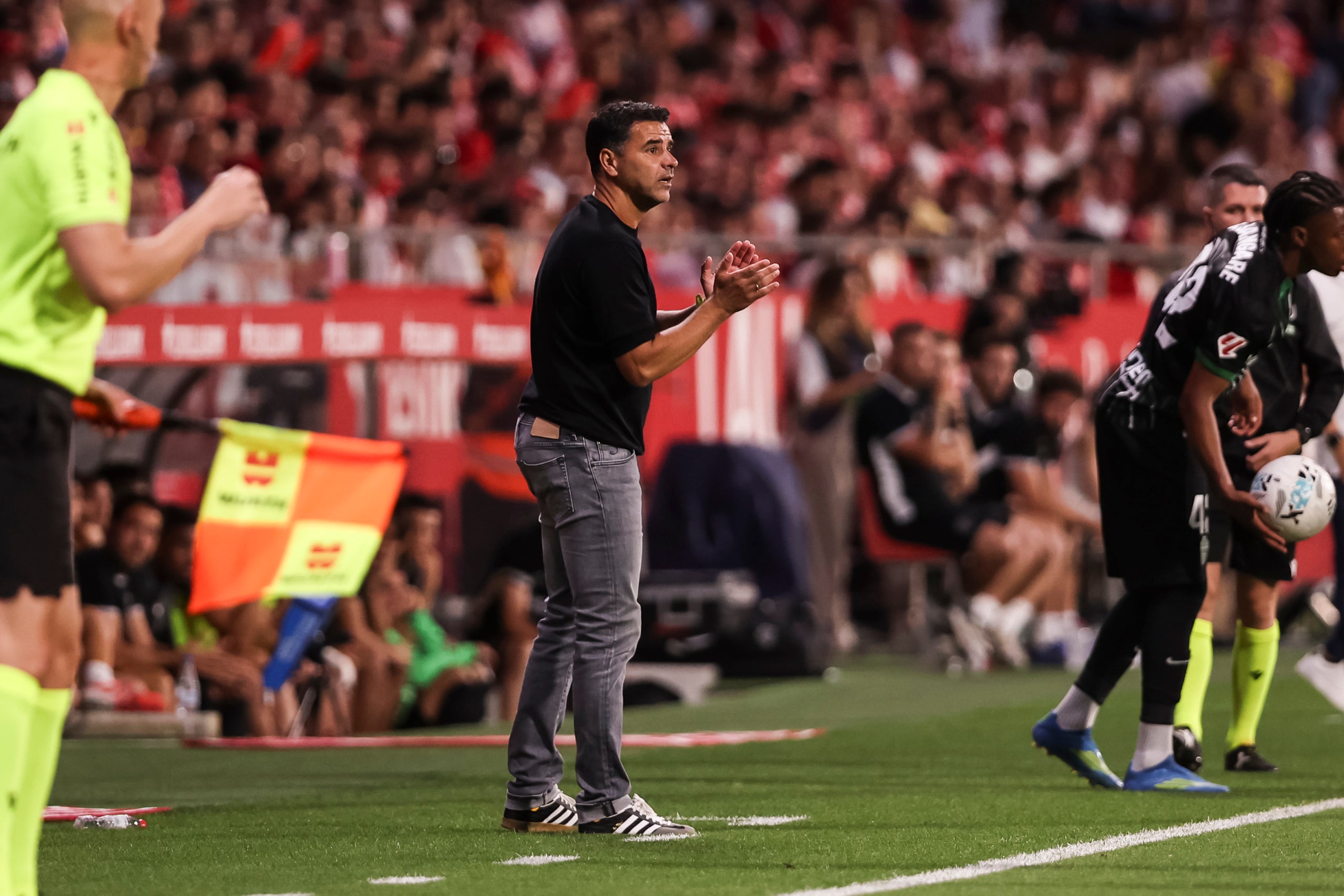 Míchel al partit contra l'Elx. | Europa Press