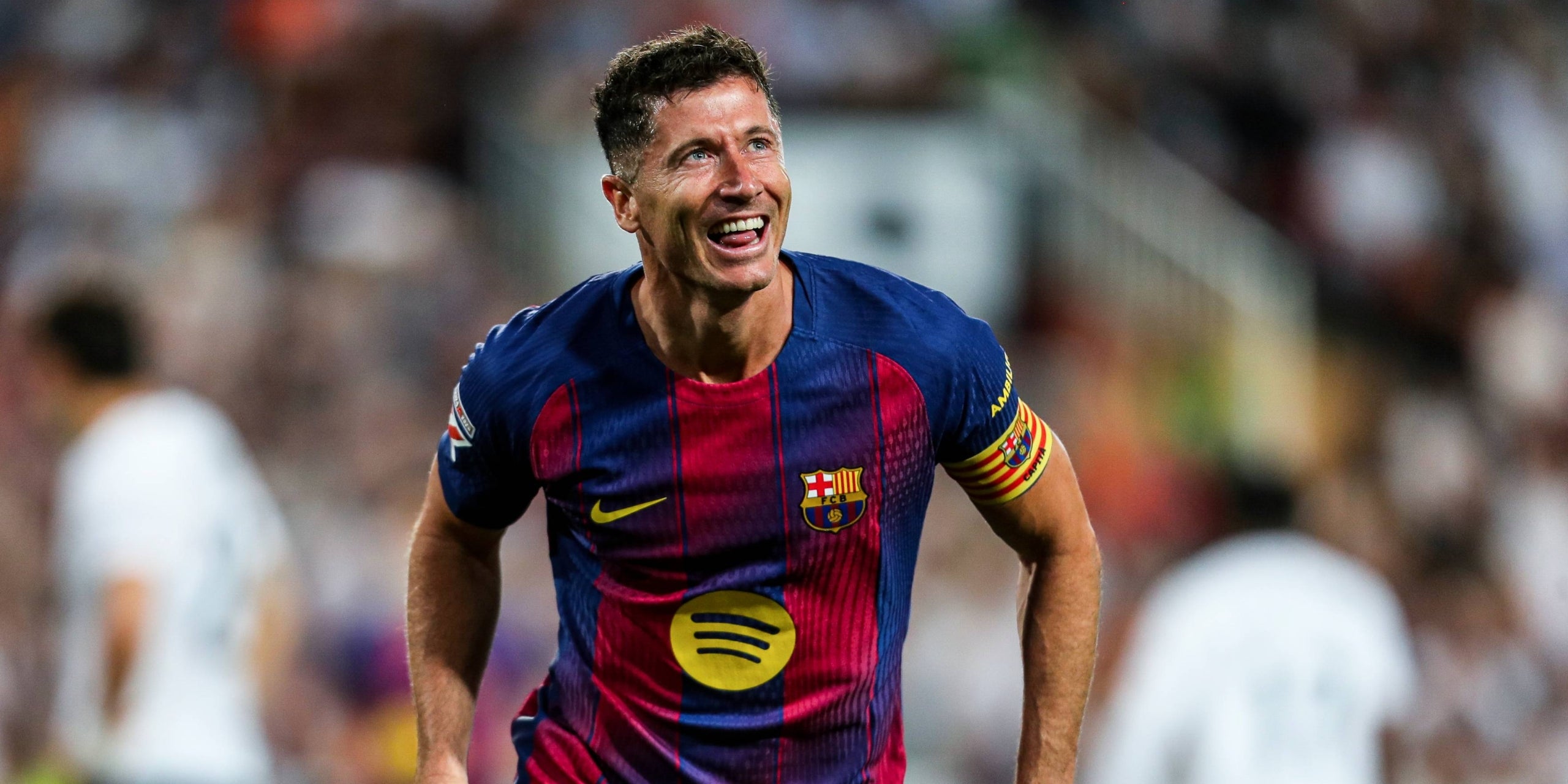 L'últim gol de Lewandowski com a jugador del Barça. | Europa Press